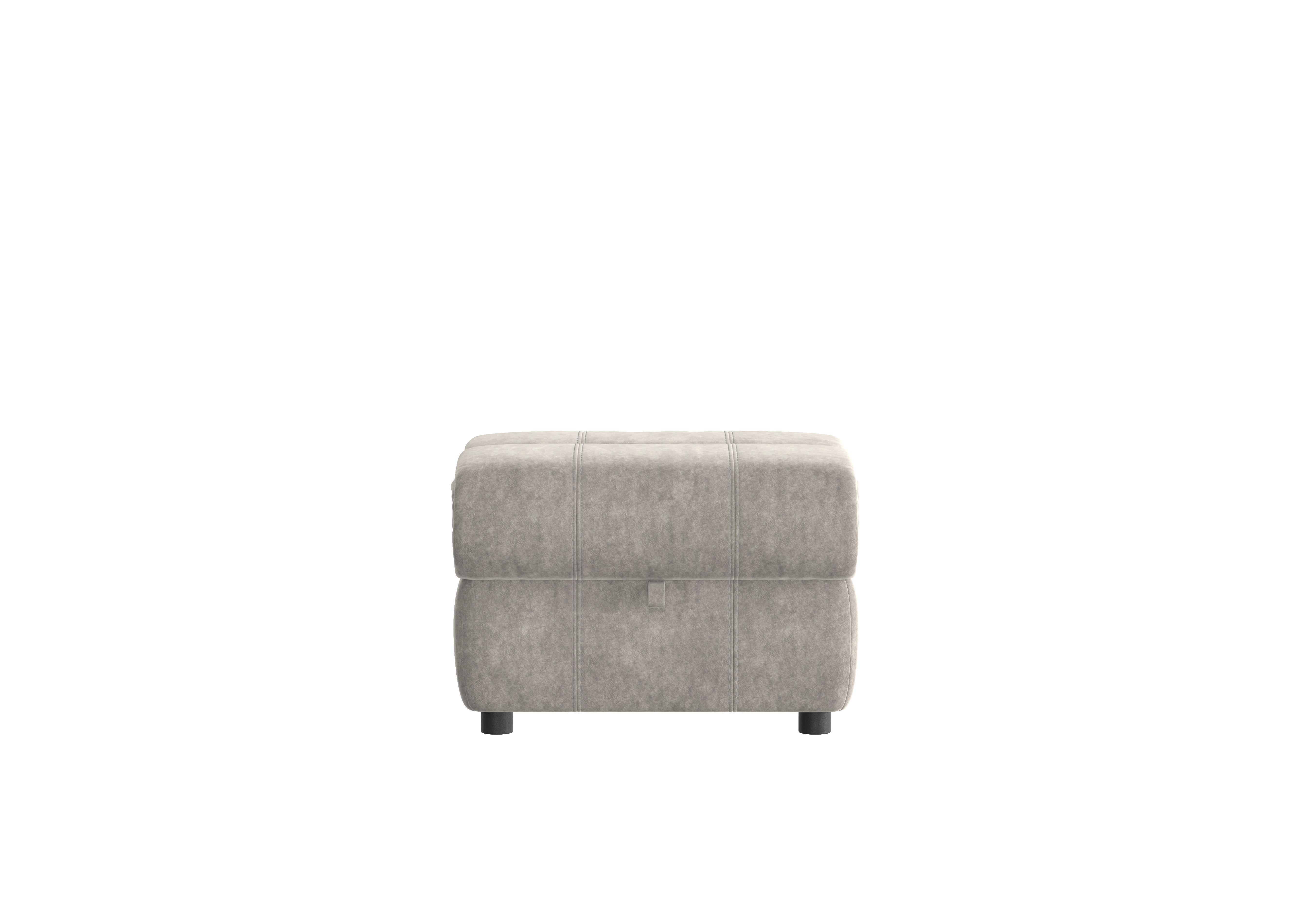 Link Fabric Footstool in Bfa-Bnn-R28 Fv3 Grey on Furniture Village