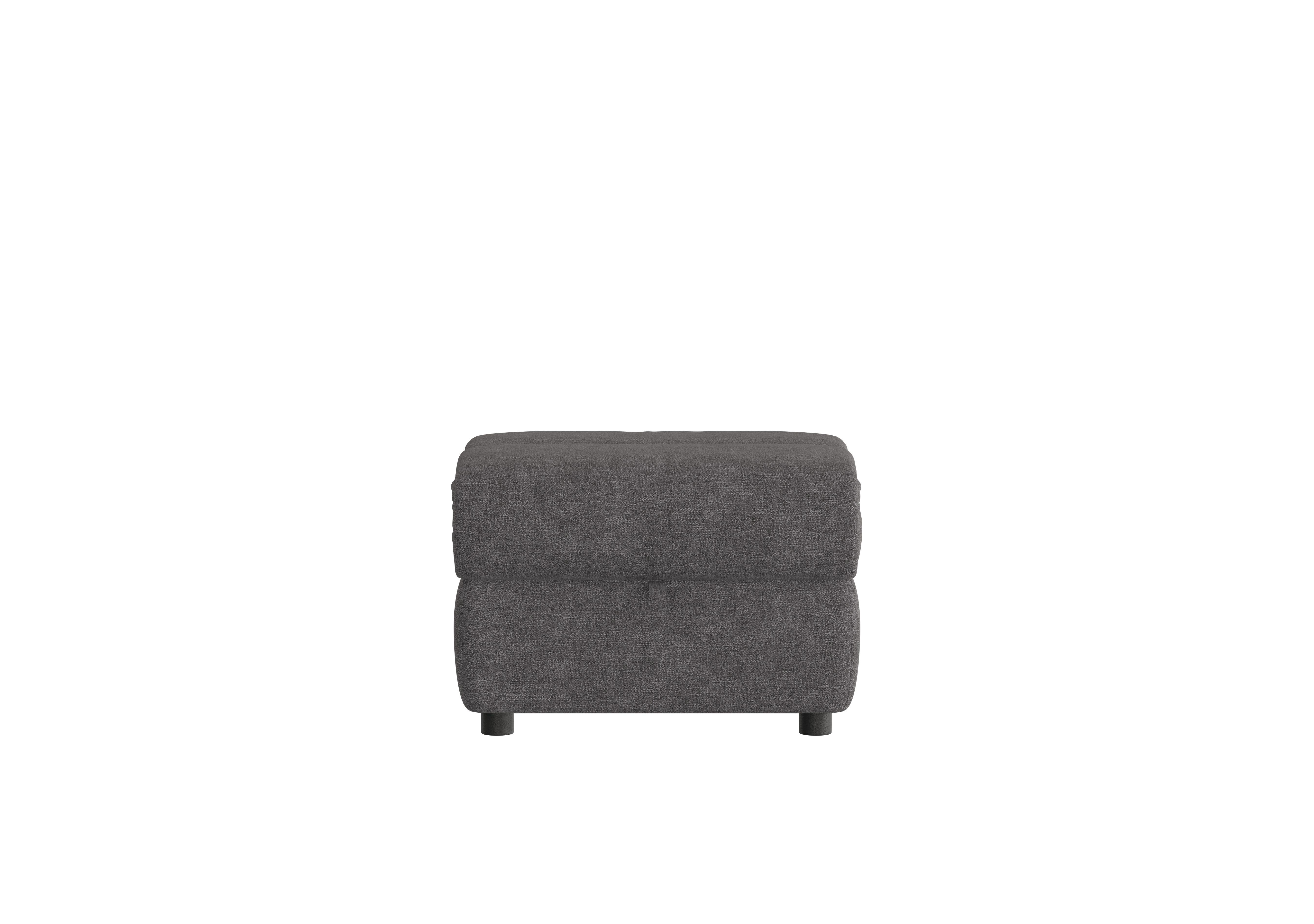 Link Fabric Footstool in Fab-Meo-R25 Iron Grey on Furniture Village