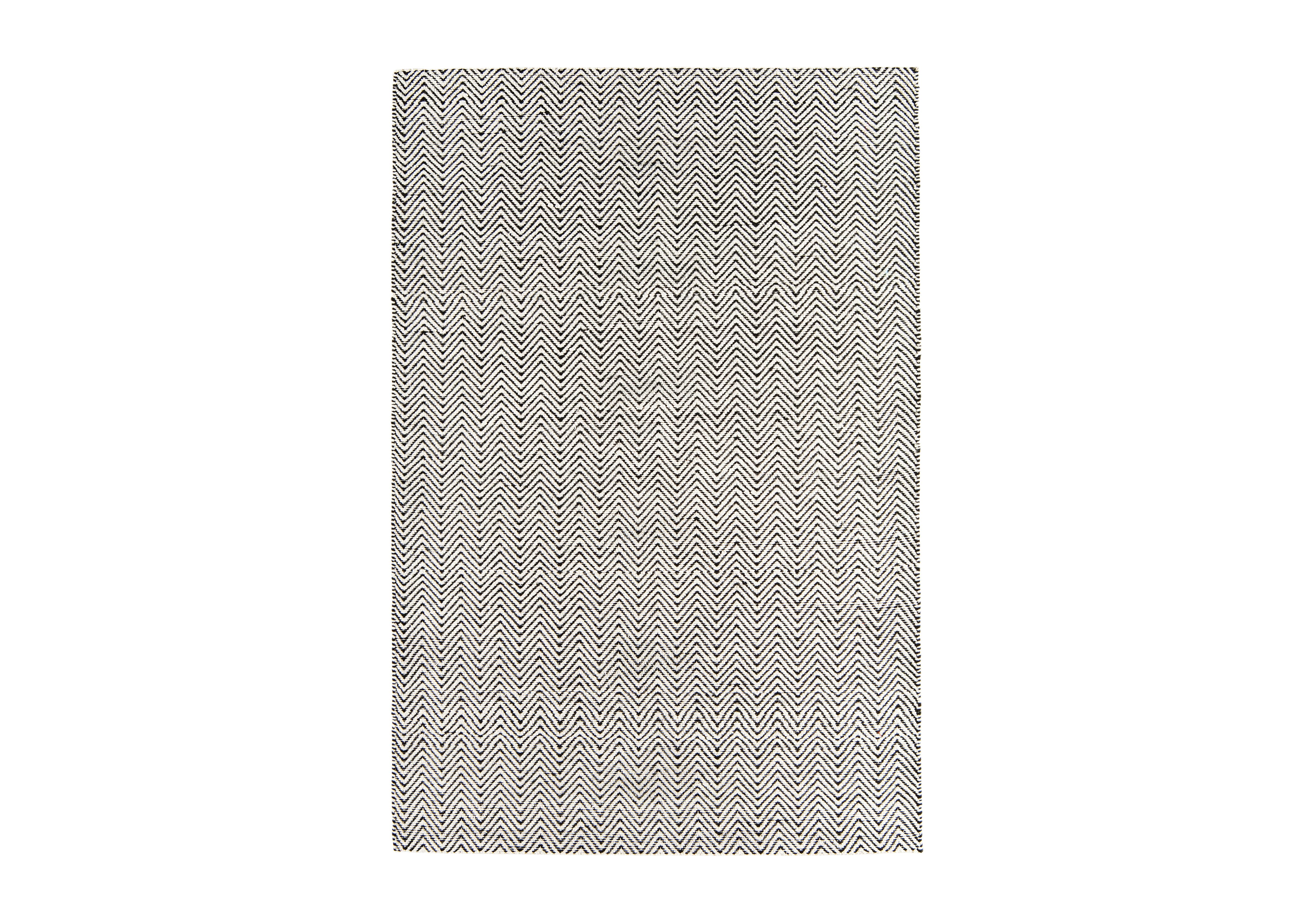 Ives rug in Black/White on Furniture Village