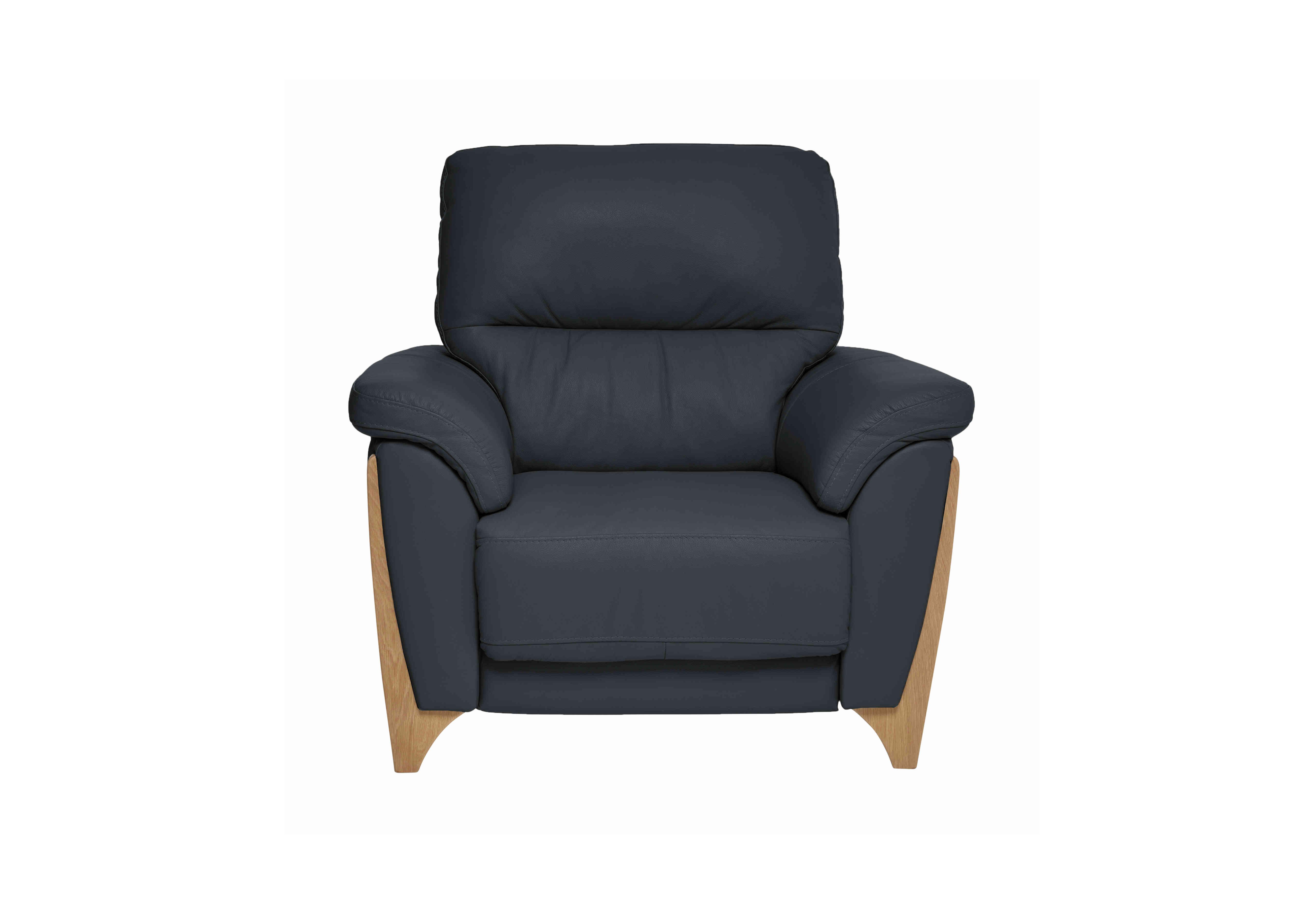 Enna Leather Armchair in L908 on Furniture Village