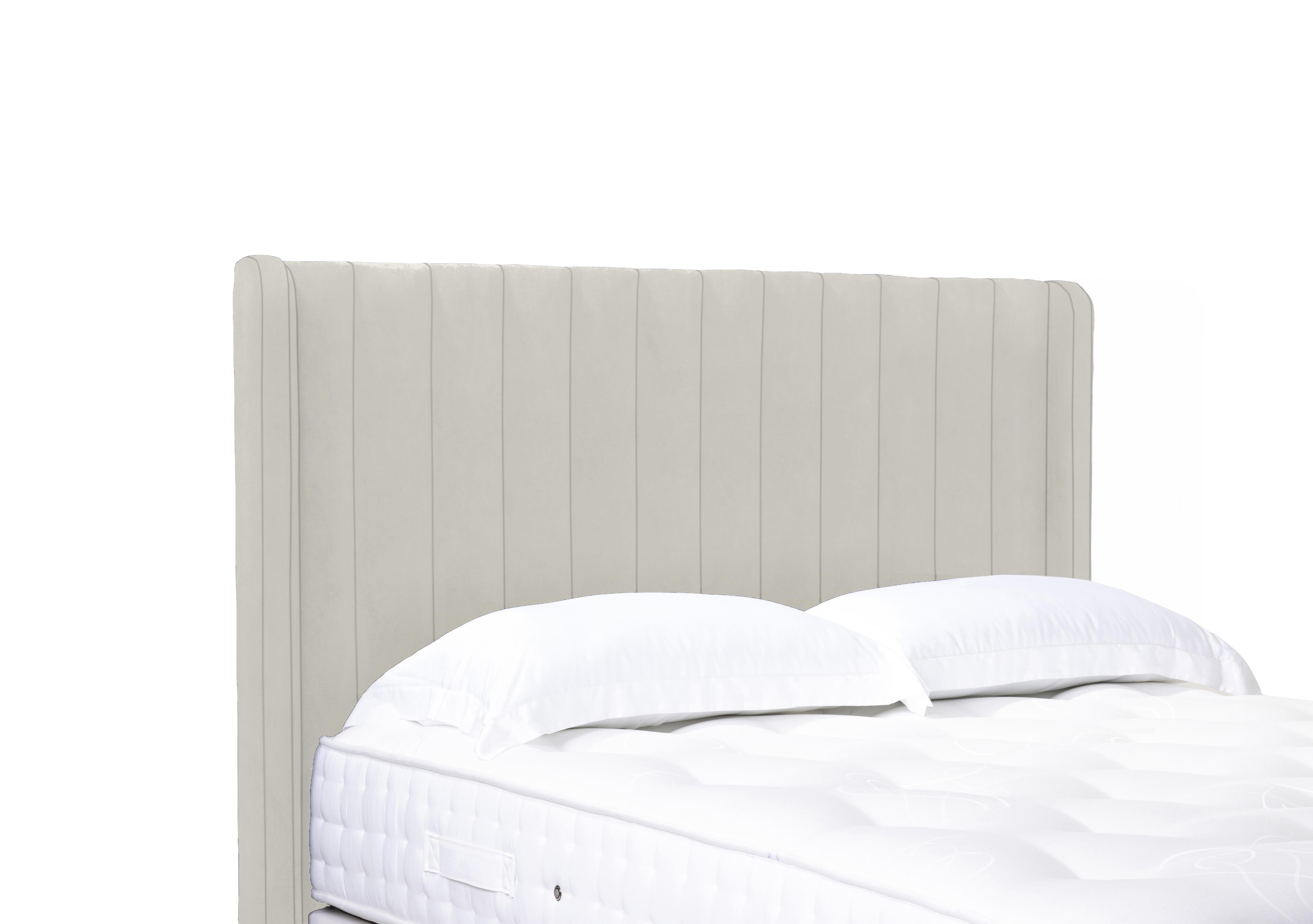 Artisan Collection Austin High Floor Standing Headboard in Aston Linen on Furniture Village