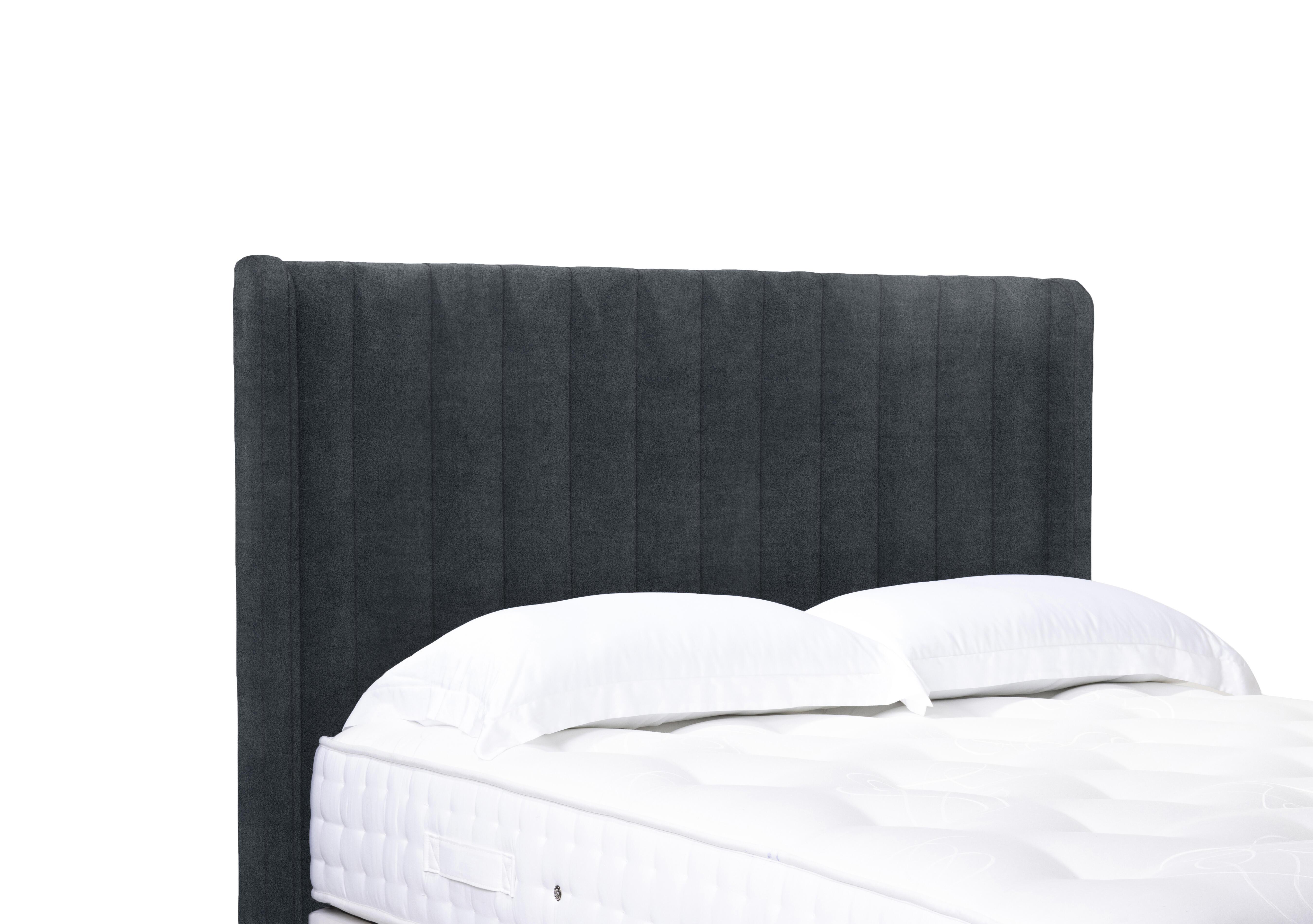 Artisan Collection Austin High Floor Standing Headboard in Plain Onyx on Furniture Village