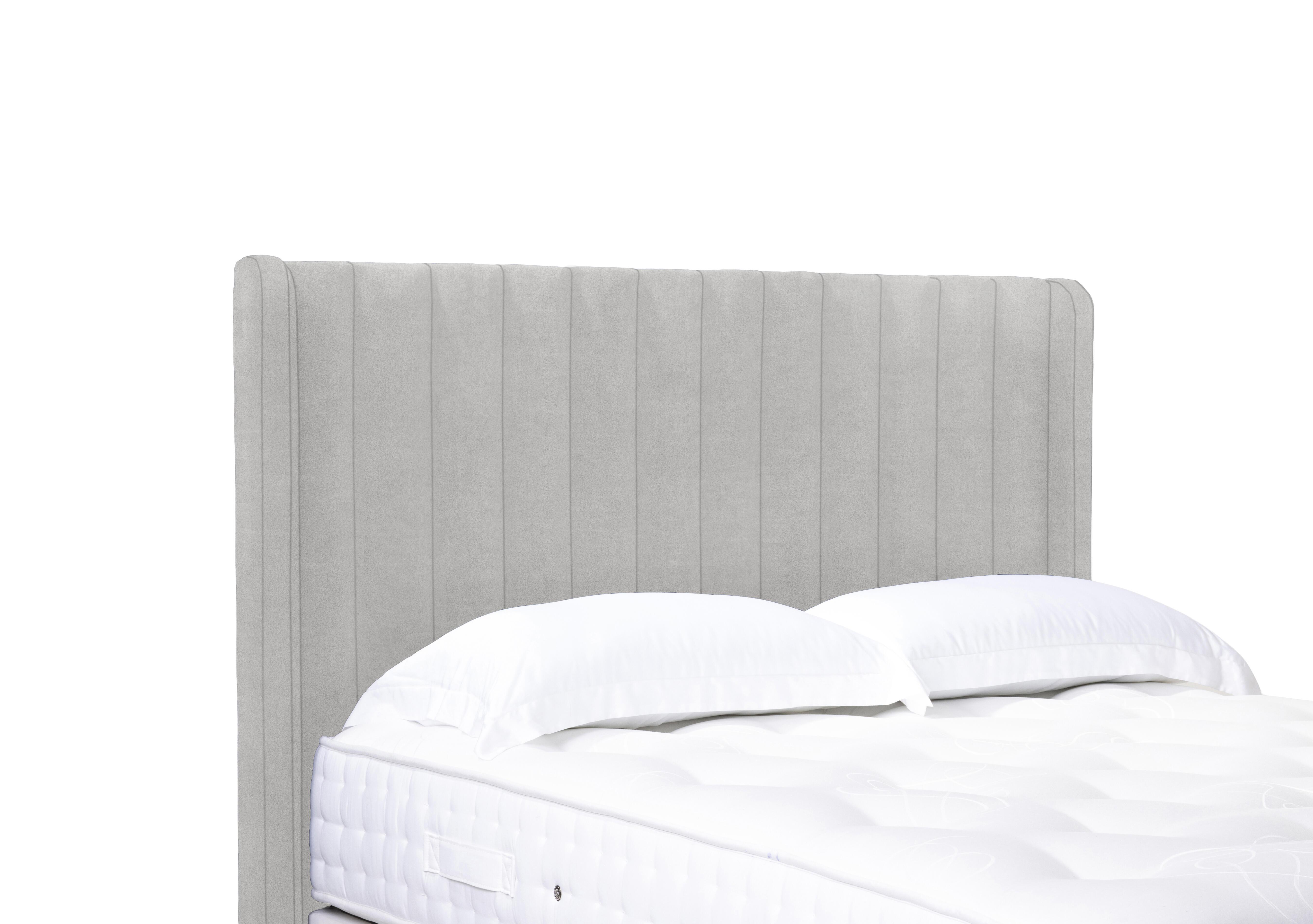 Artisan Collection Austin High Floor Standing Headboard in Plain Opal on Furniture Village