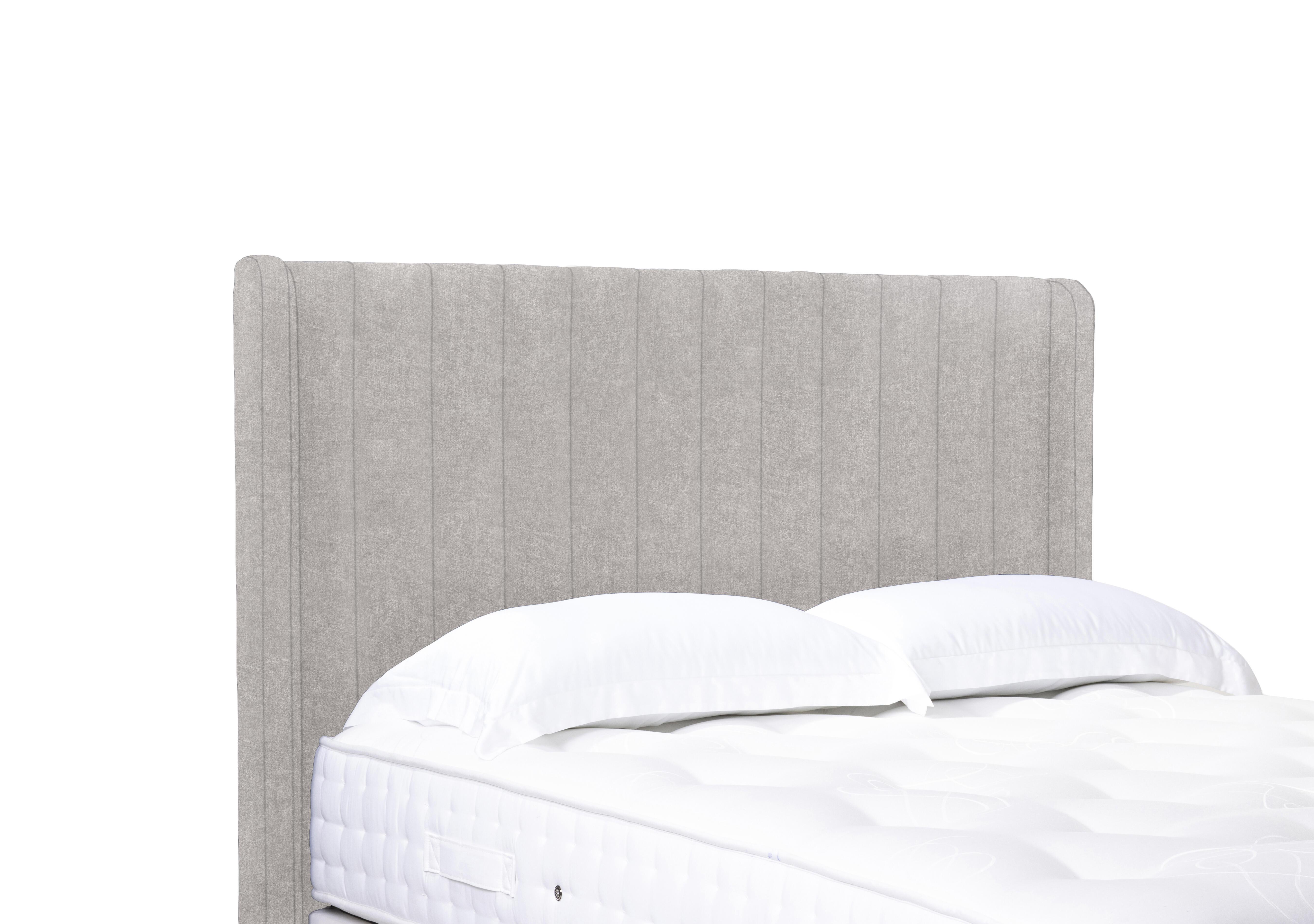 Artisan Collection Austin High Floor Standing Headboard in Tweed Stone on Furniture Village