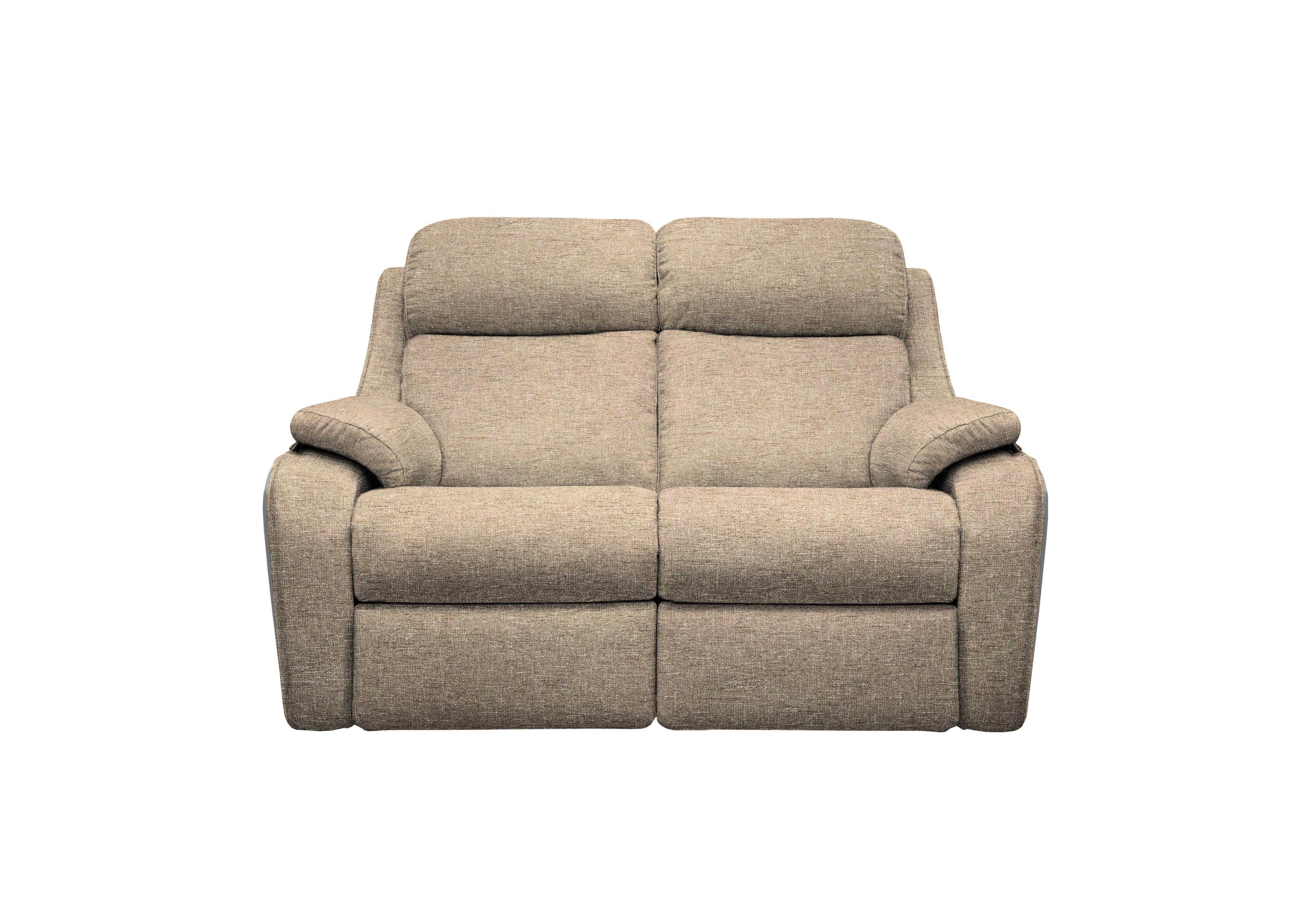 Kingsbury 2 Seater Fabric Sofa in A022 Dapple Sparrow on Furniture Village