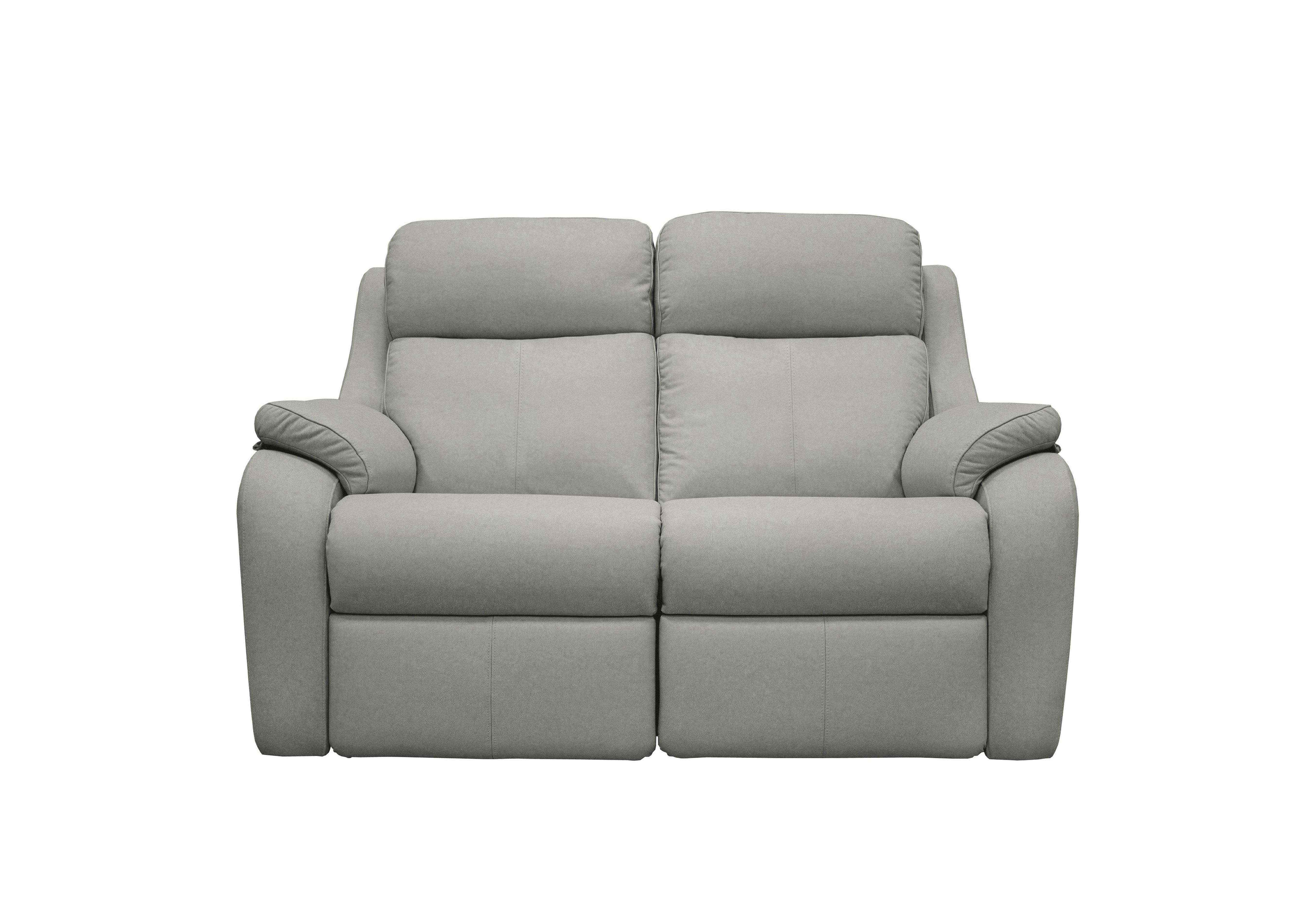 Kingsbury 2 Seater Leather Sofa in N002 Texas Charcoal on Furniture Village