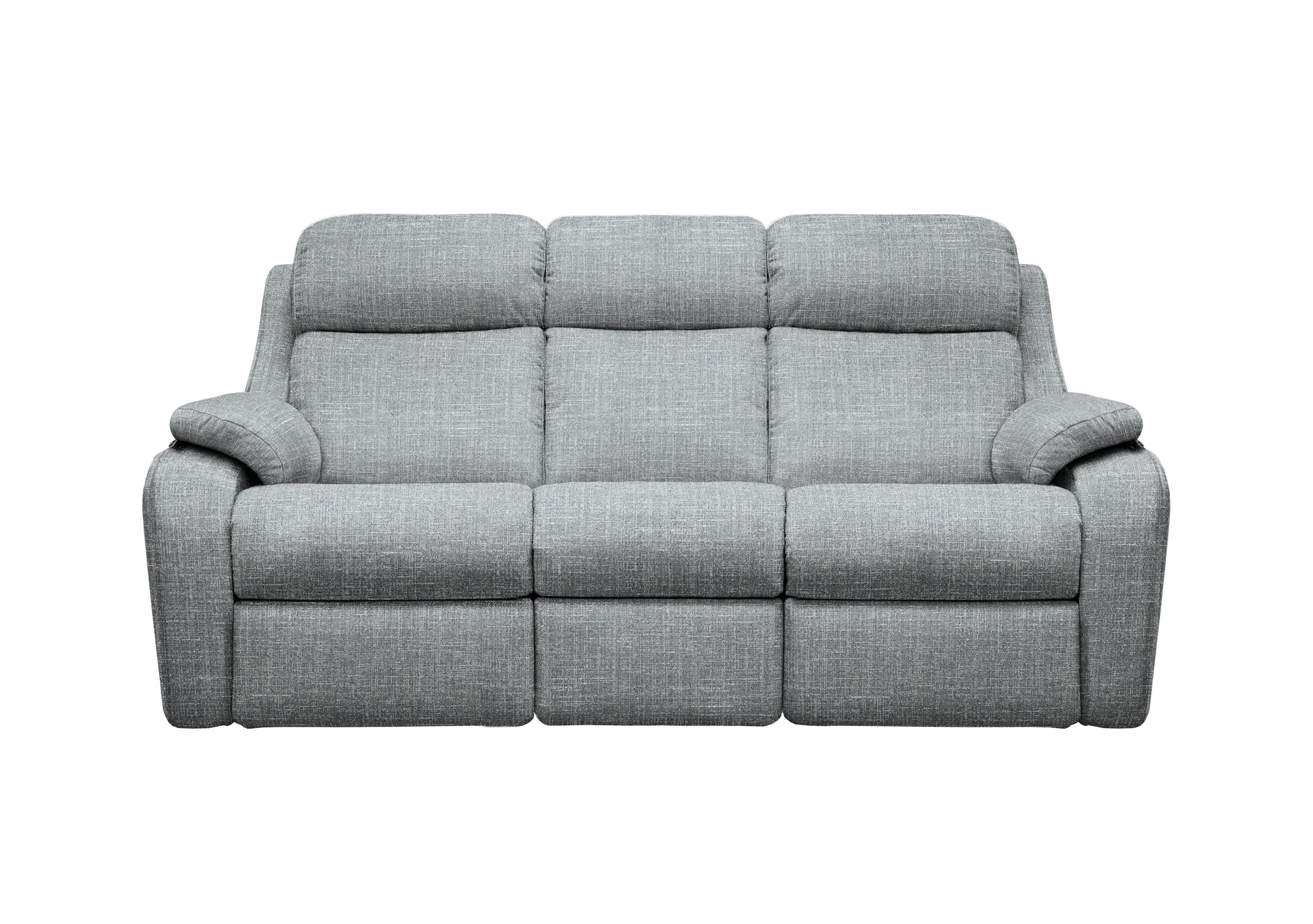 Kingsbury 3 Seater Fabric Sofa in B932 Beach Duck Egg on Furniture Village