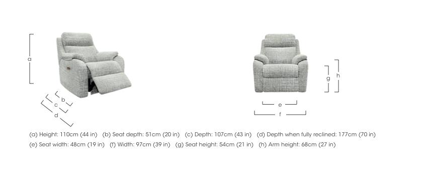 Kingsbury Fabric Armchair in  on Furniture Village