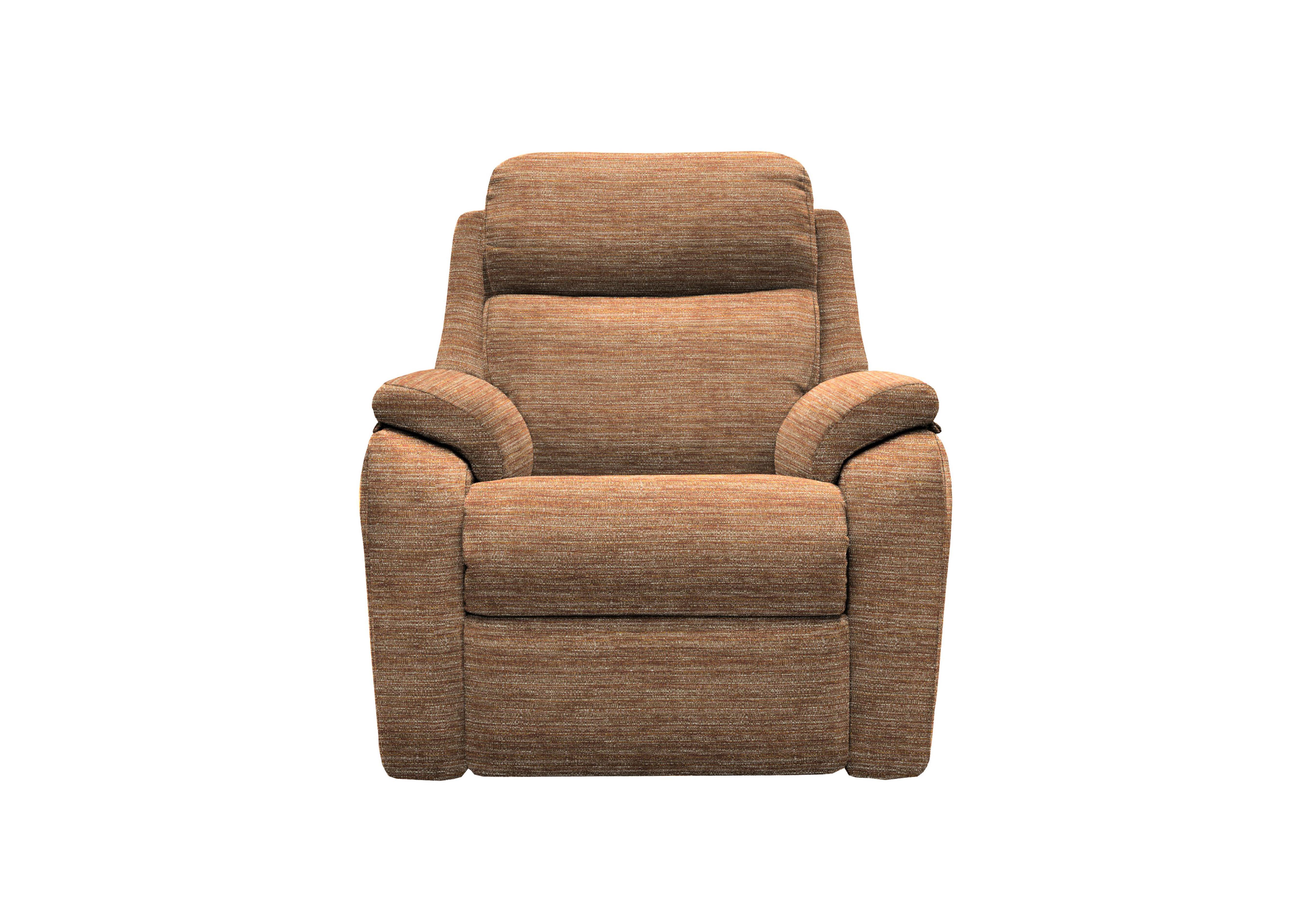 Kingsbury Fabric Armchair in B908 Victoria Ginger on Furniture Village