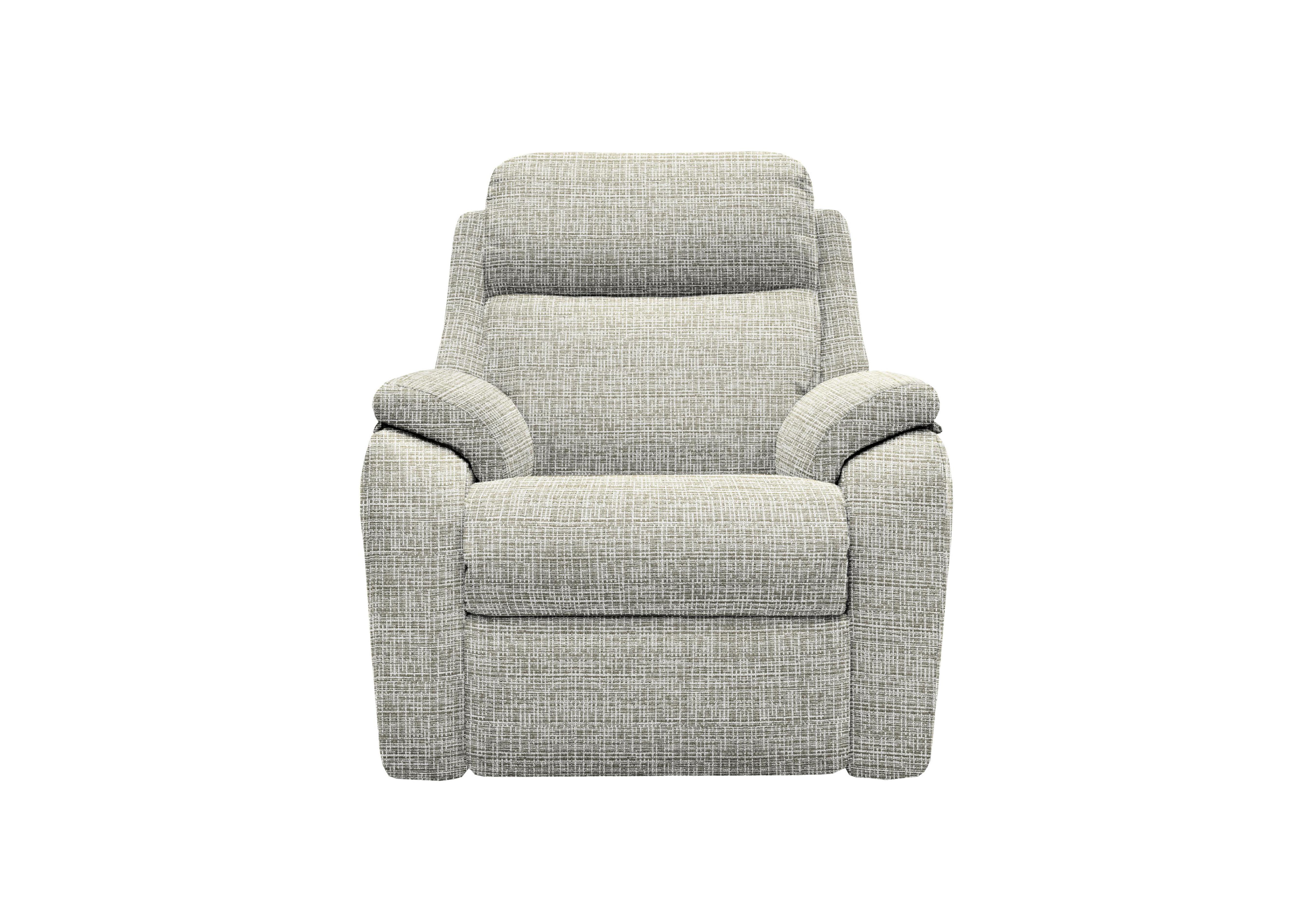 Kingsbury Fabric Armchair in B921 Waffle Smoke on Furniture Village