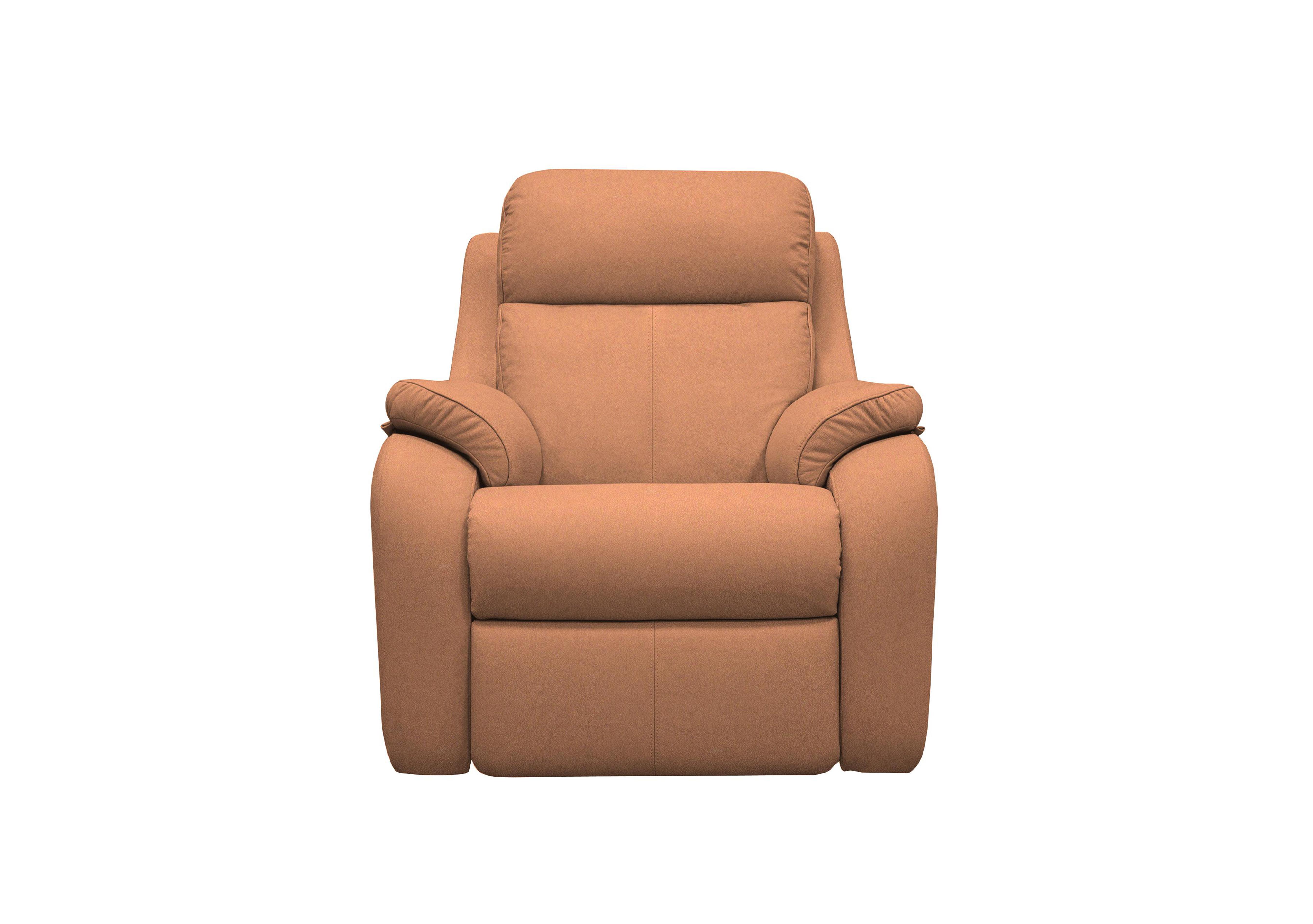Kingsbury Leather Armchair in N001 Texas Tan on Furniture Village