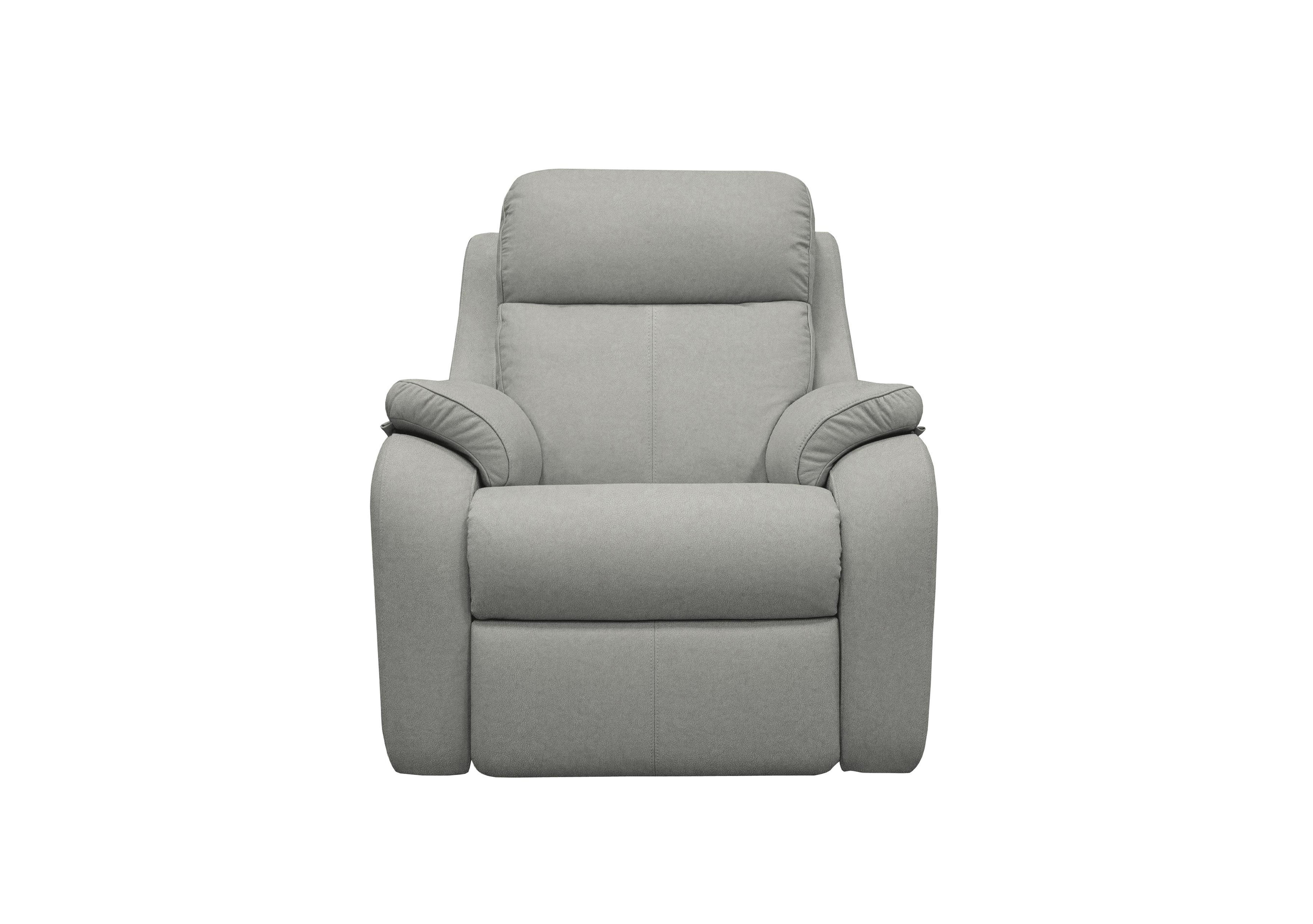 Kingsbury Leather Armchair in N002 Texas Charcoal on Furniture Village