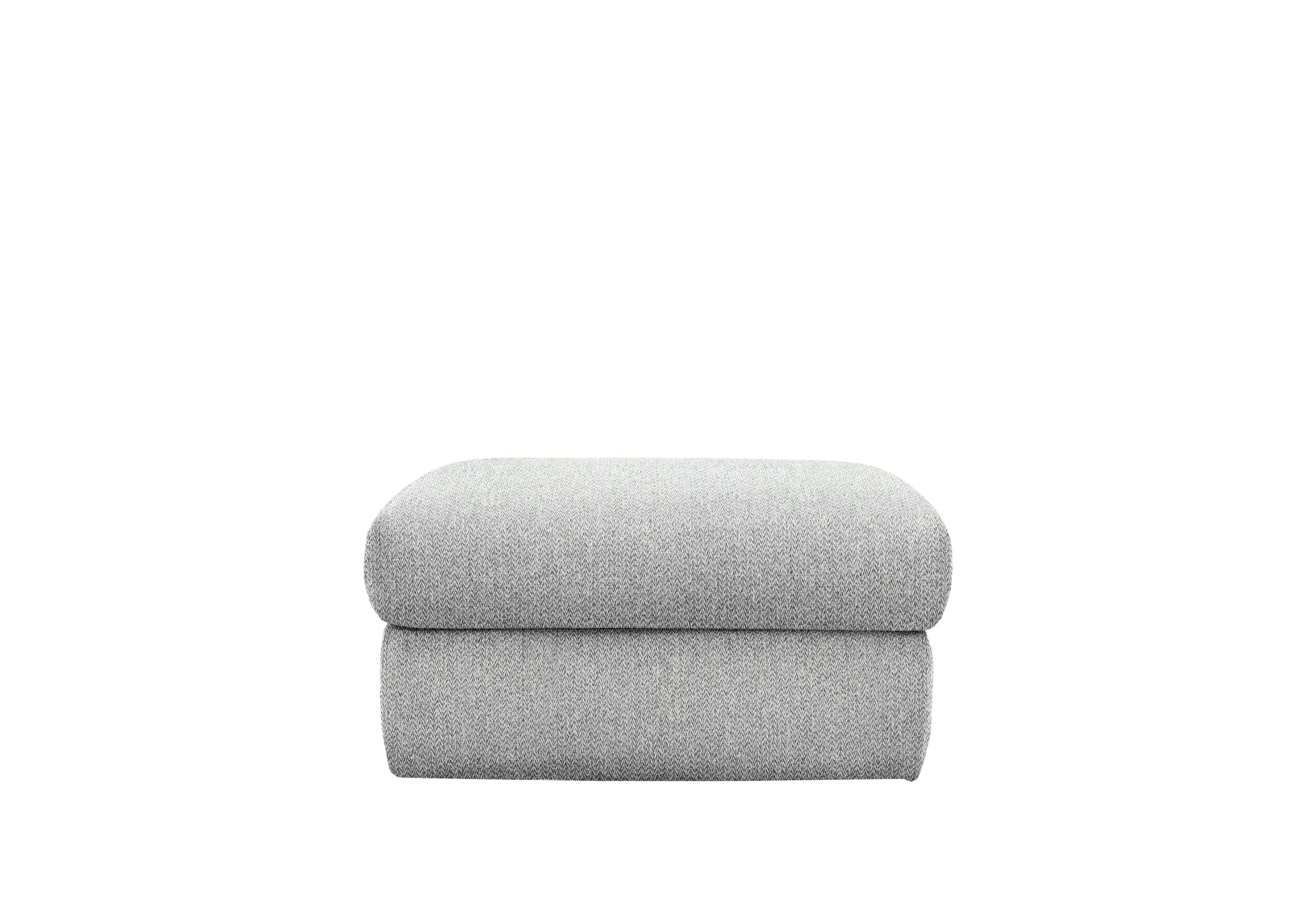 Kingsbury Fabric Storage Footstool in A011 Swift Cygnet on Furniture Village