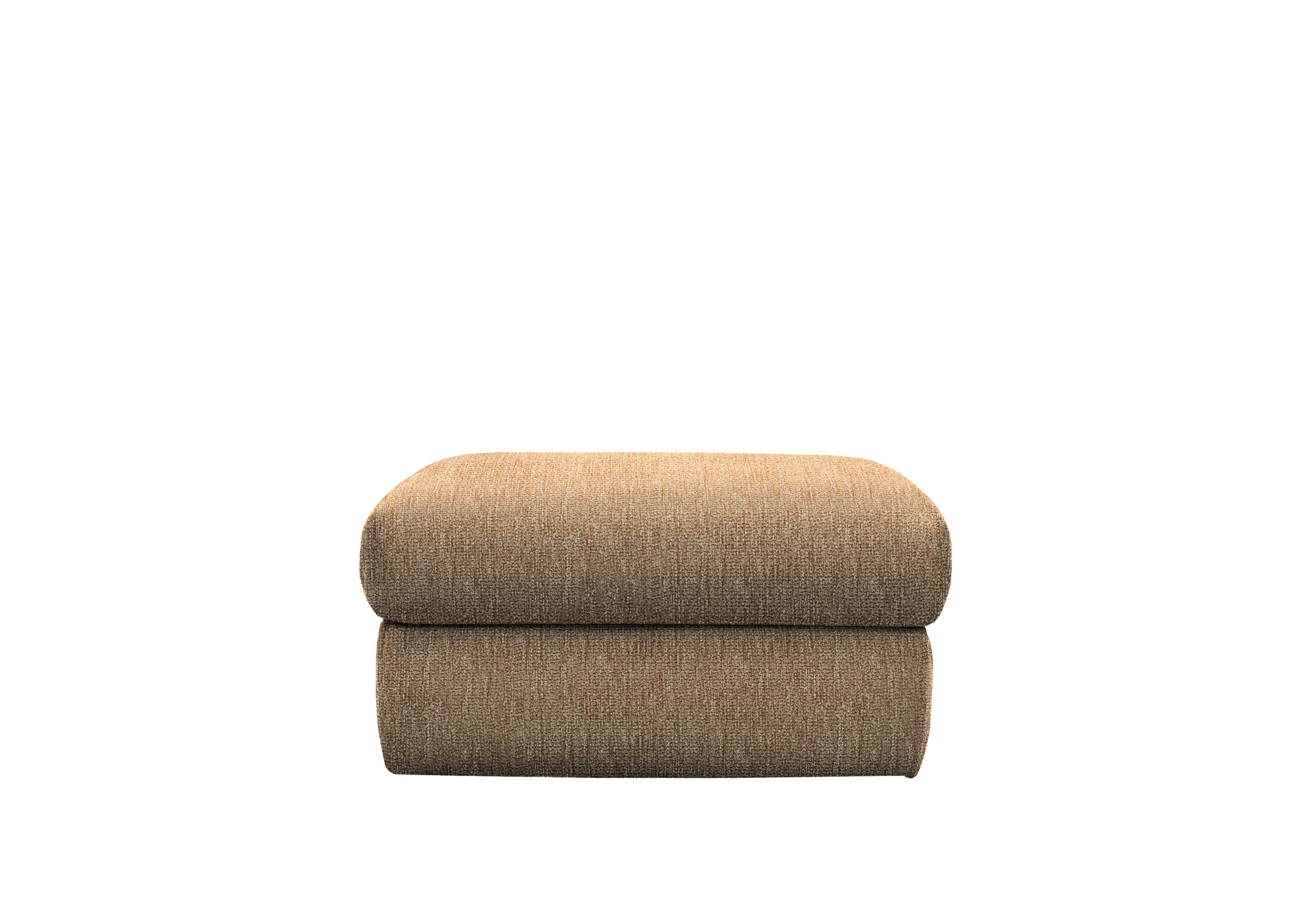 Kingsbury Fabric Storage Footstool in A070 Boucle Cocoa on Furniture Village