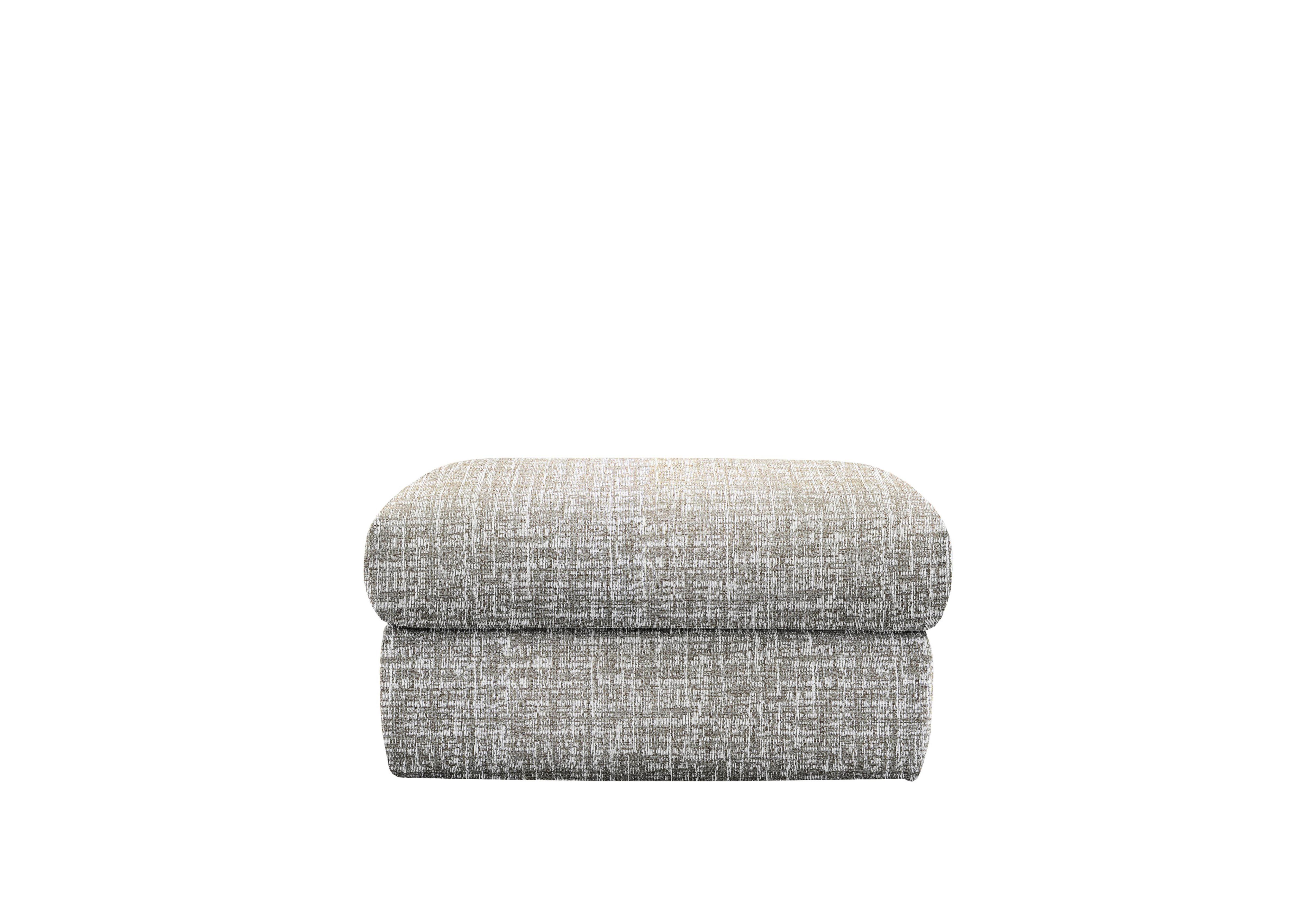 Kingsbury Fabric Storage Footstool in B103 Shore Slate on Furniture Village