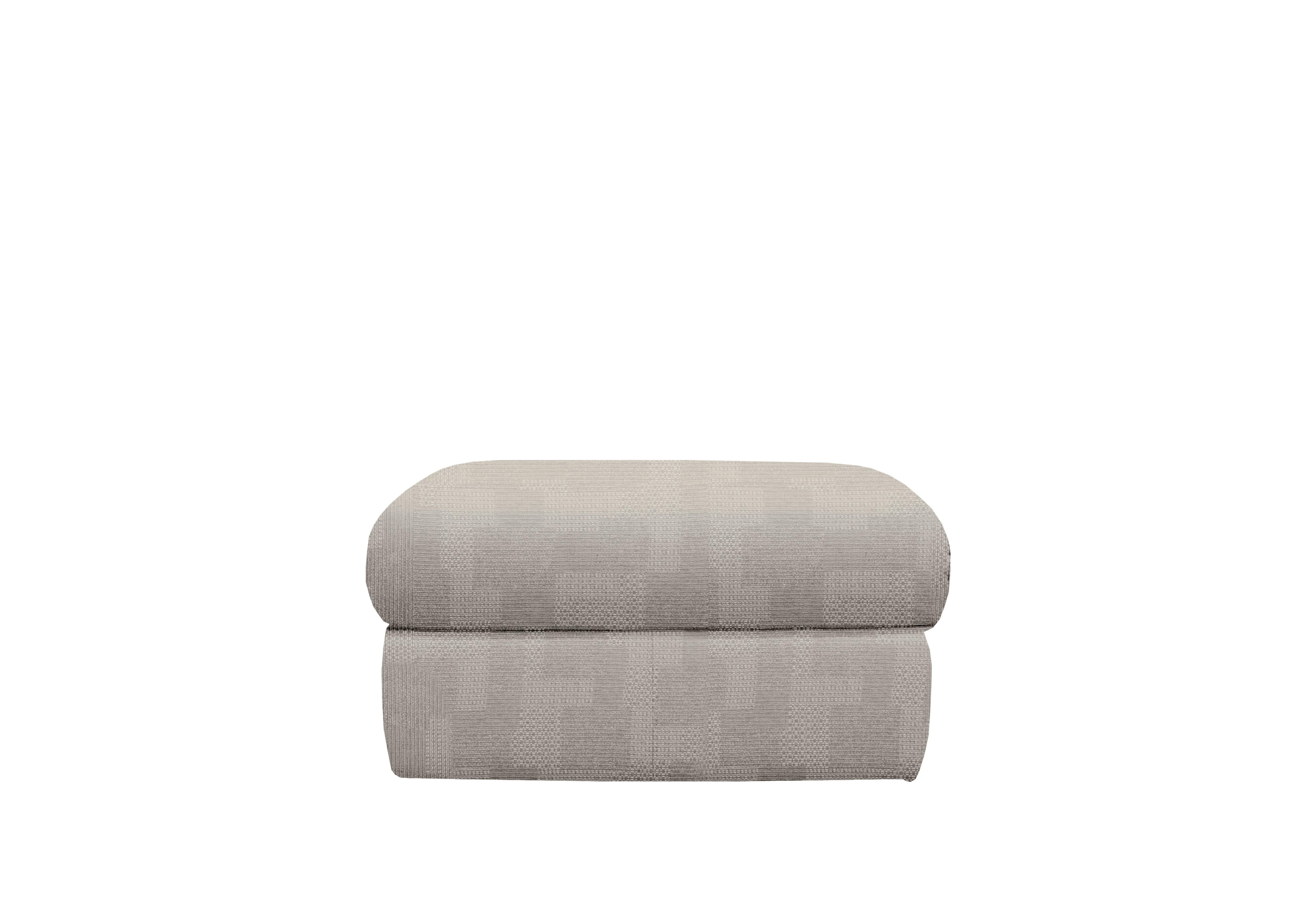 Kingsbury Fabric Storage Footstool in A802 Faro Sky on Furniture Village