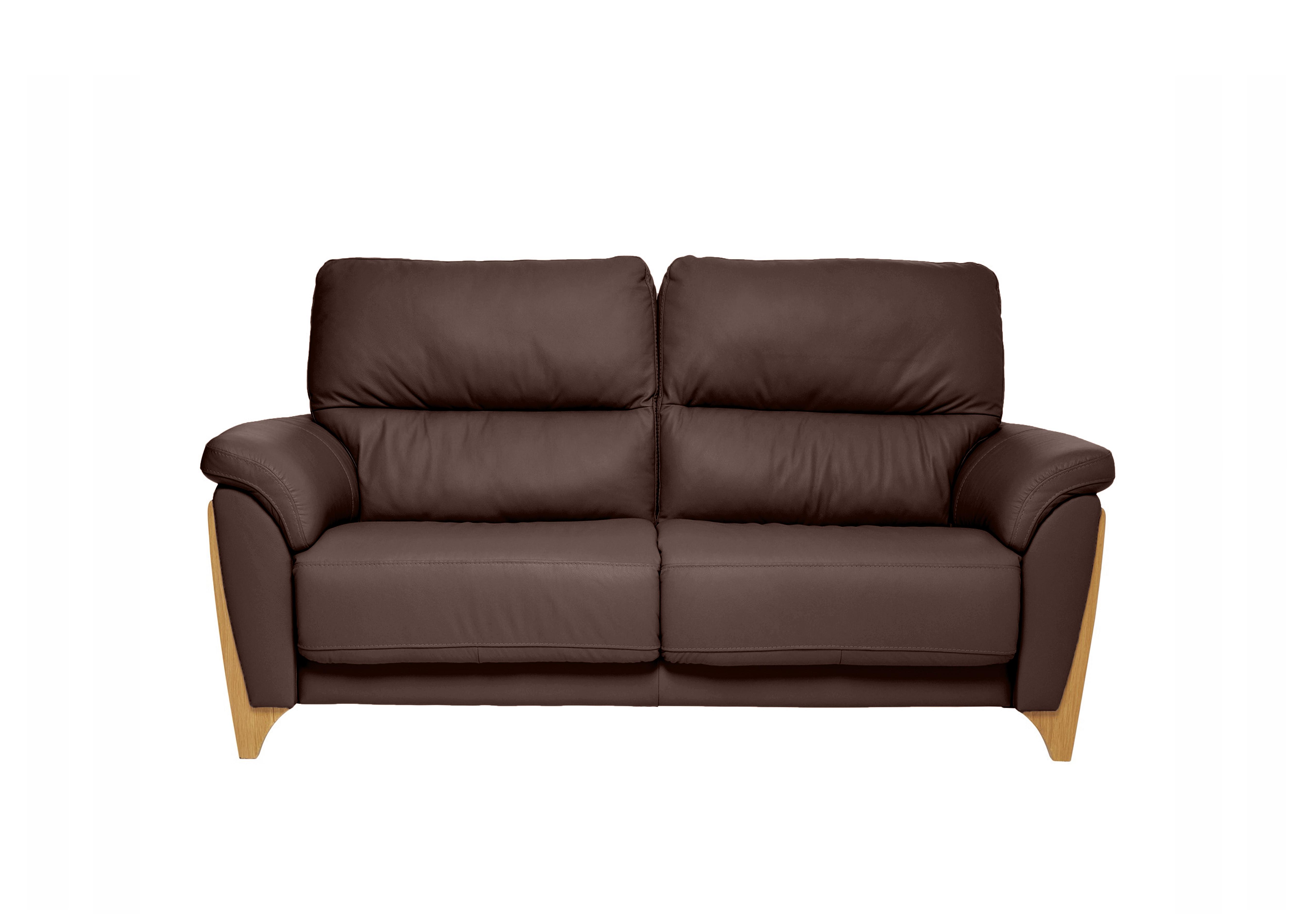 Enna Medium Leather Sofa in L901 on Furniture Village