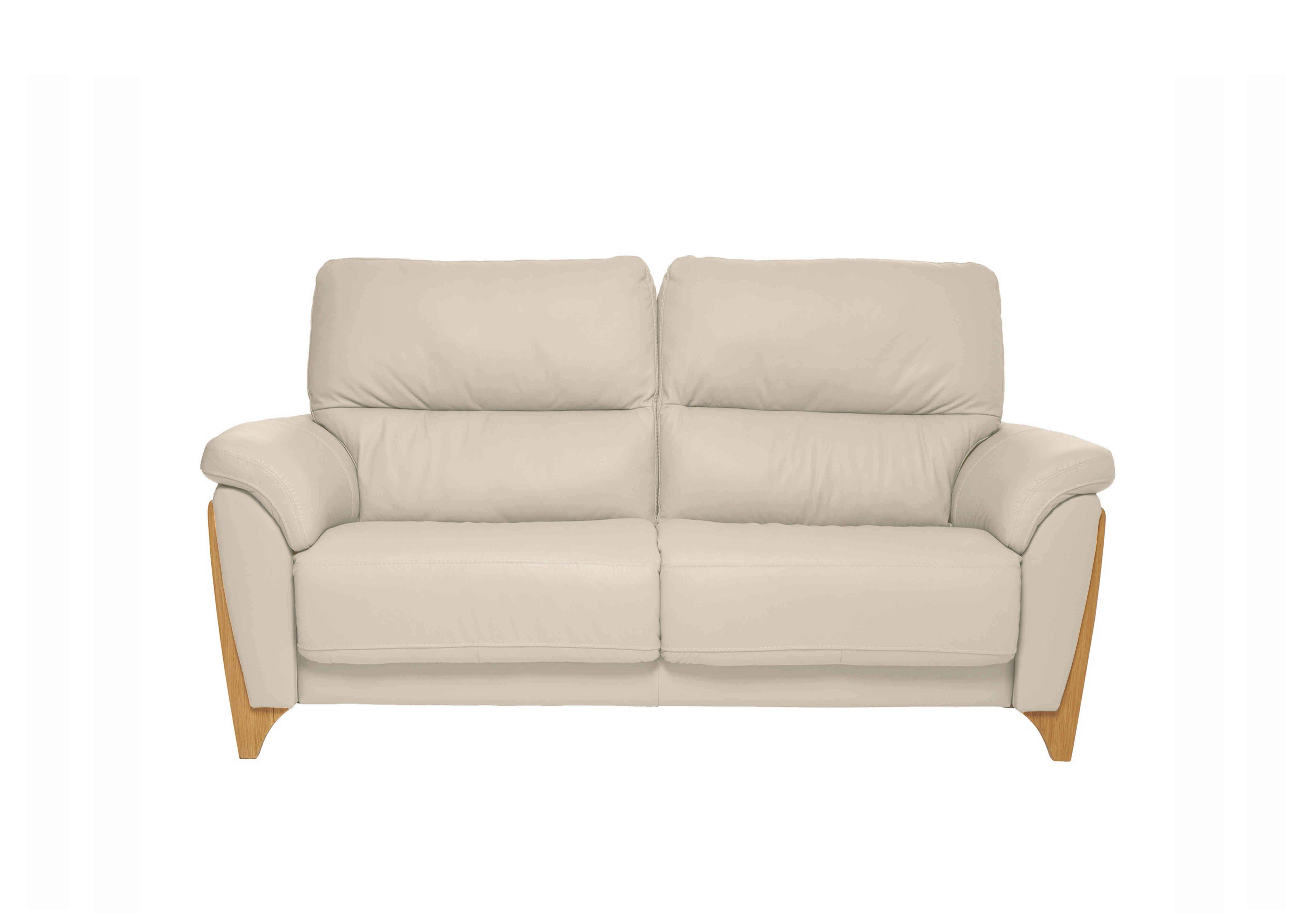 Enna Medium Leather Sofa in L904 on Furniture Village