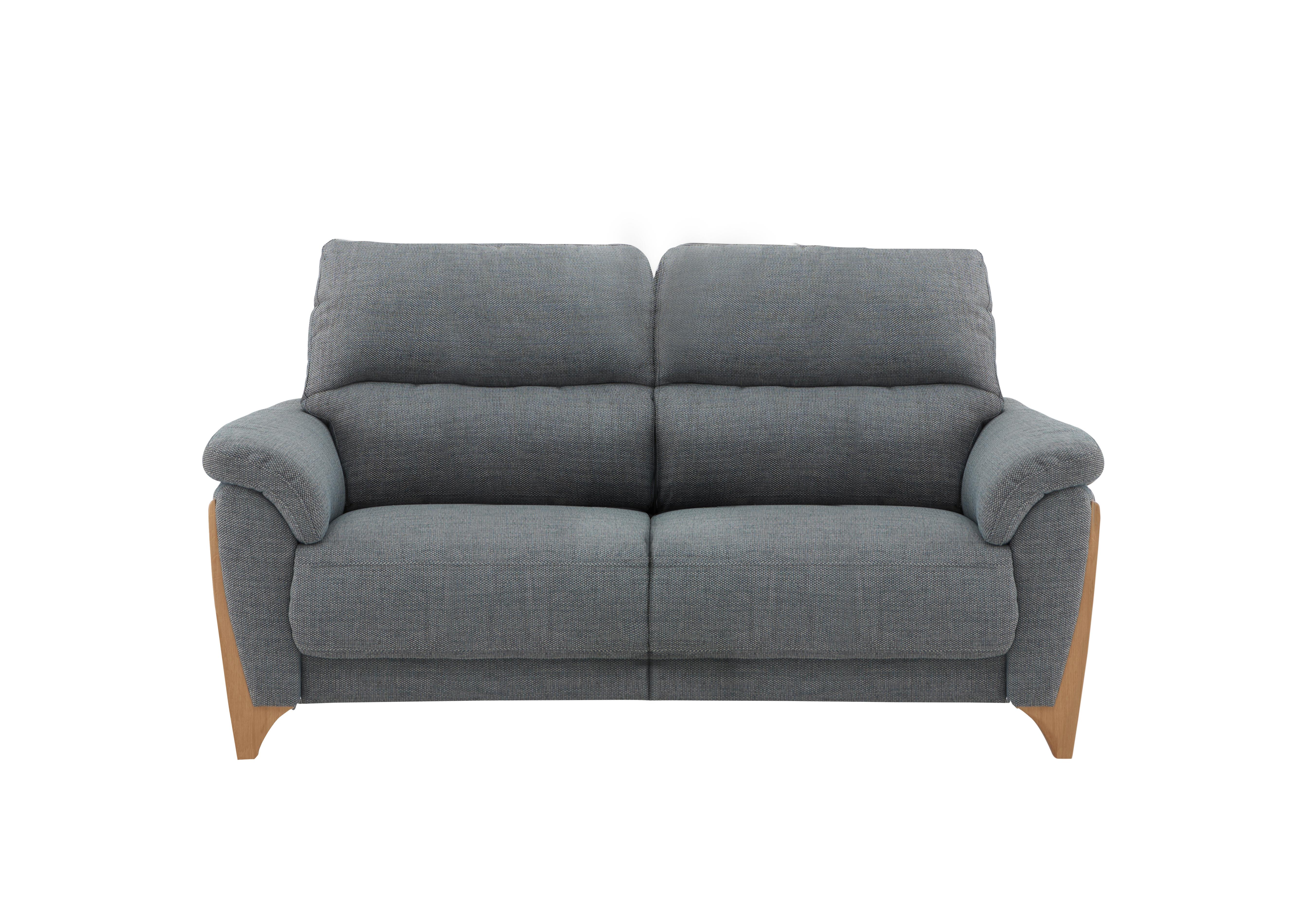 Enna Medium Fabric Power Recliner Sofa in P222 on Furniture Village