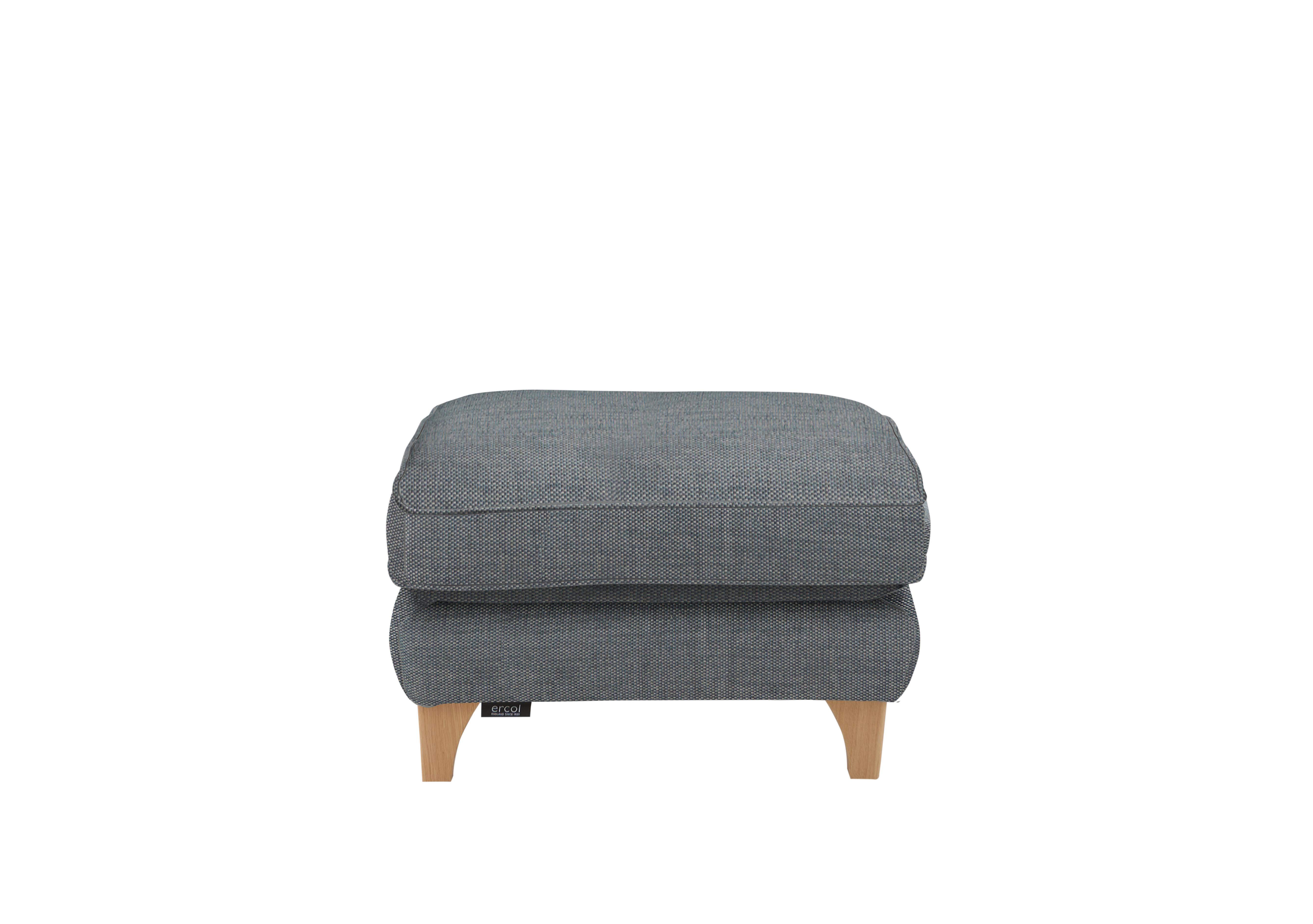 Enna Fabric Footstool in P222 on Furniture Village