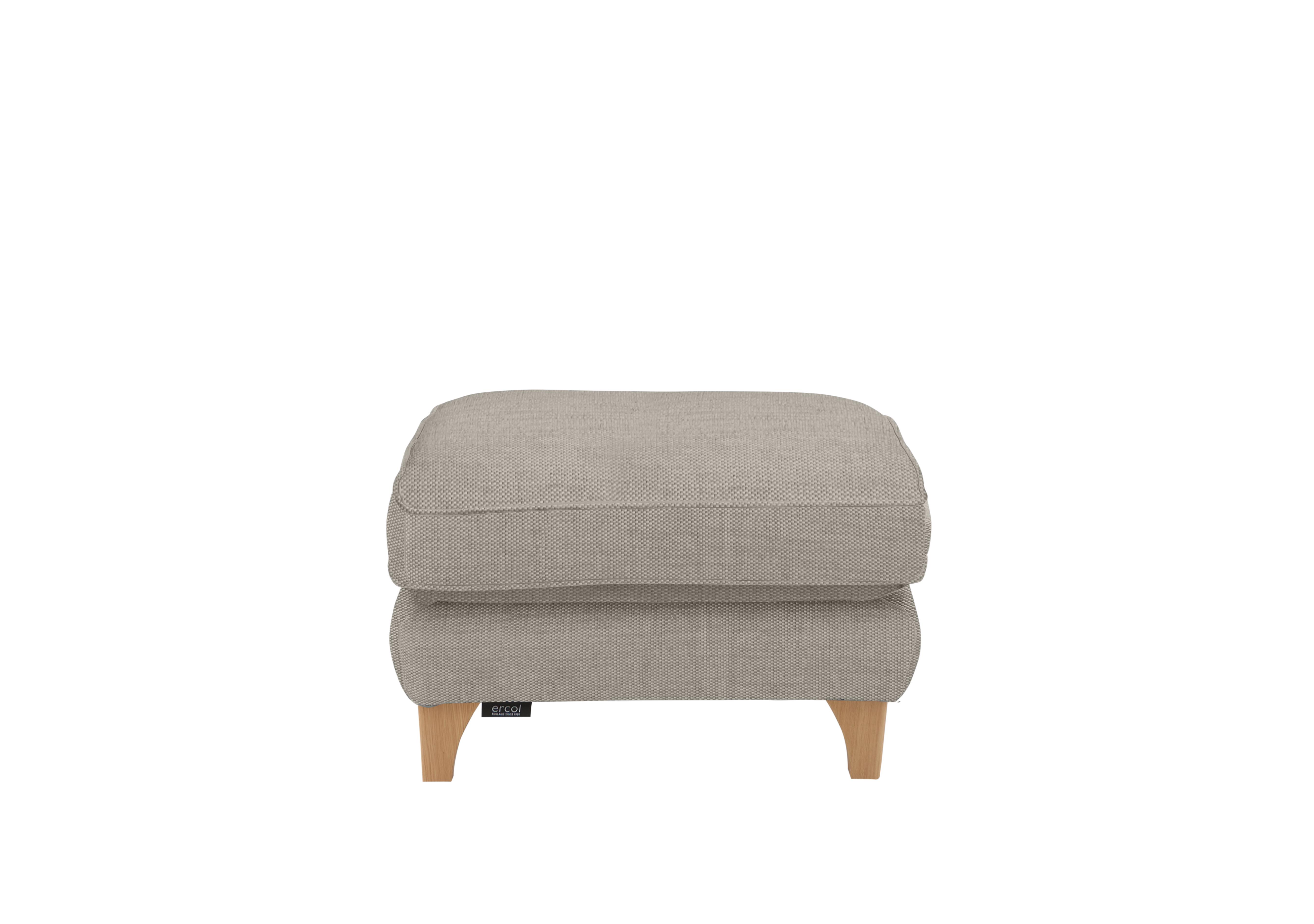 Enna Fabric Footstool in P228 on Furniture Village