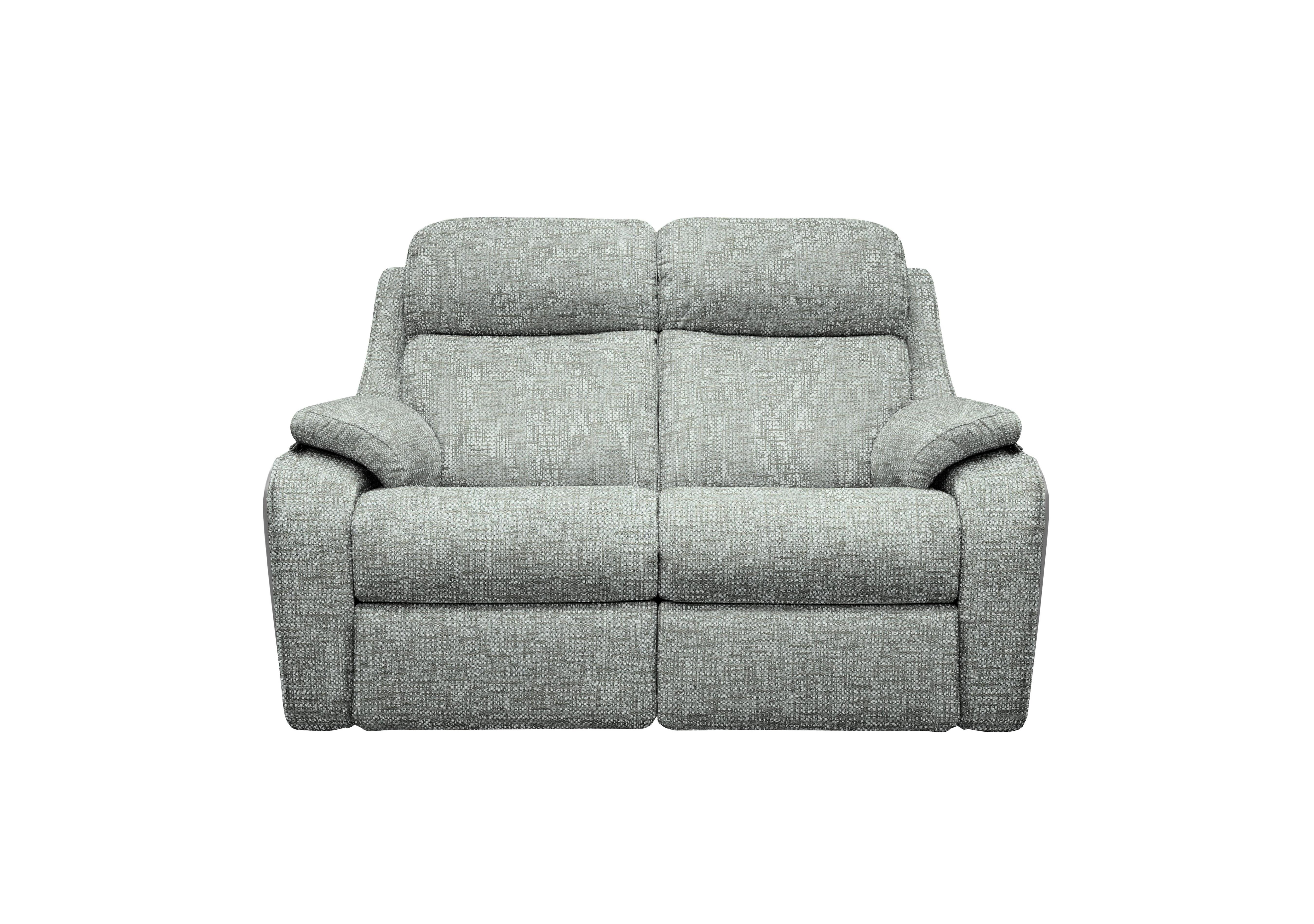 Kingsbury 2 Seater Fabric Power Recliner Sofa with Power Headrests in B032 Remco Duck Egg on Furniture Village