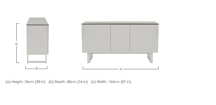 Wings Sideboard in  on Furniture Village