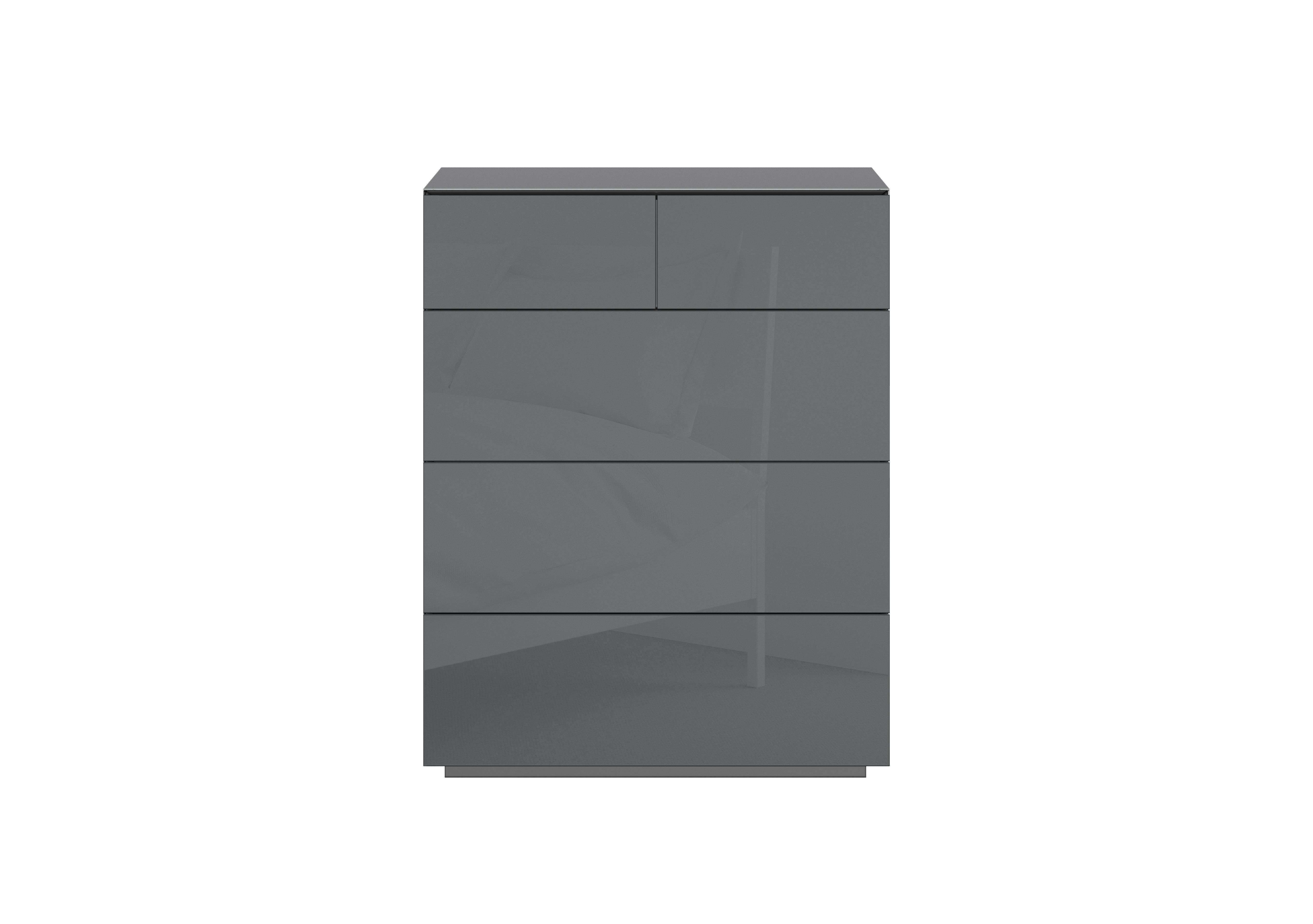 Mando 3+2 Drawer Chest in Grey on Furniture Village