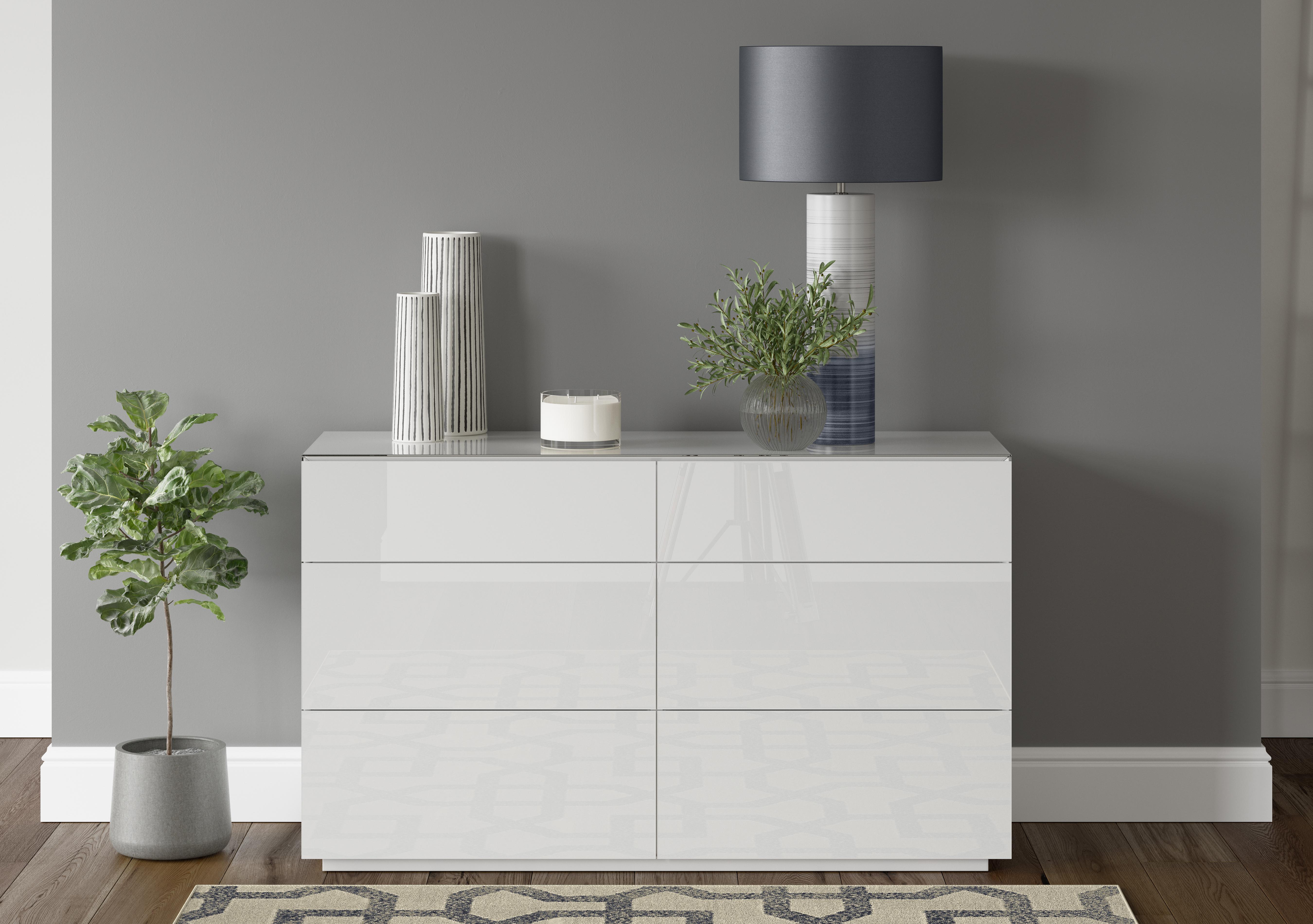Mando Wide Chest of Drawers in  on Furniture Village