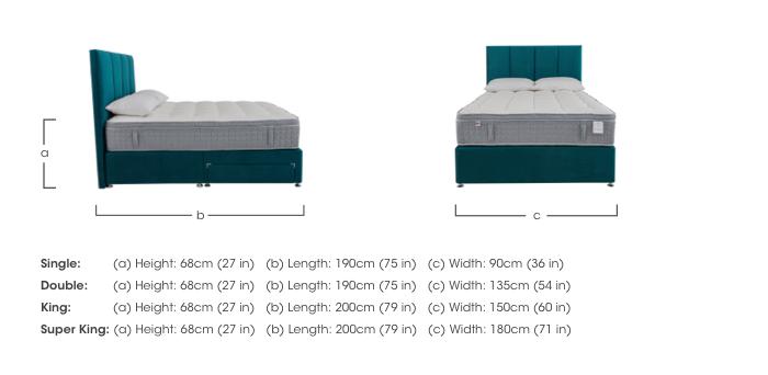 PureTech Pillow Top Divan Set in  on Furniture Village
