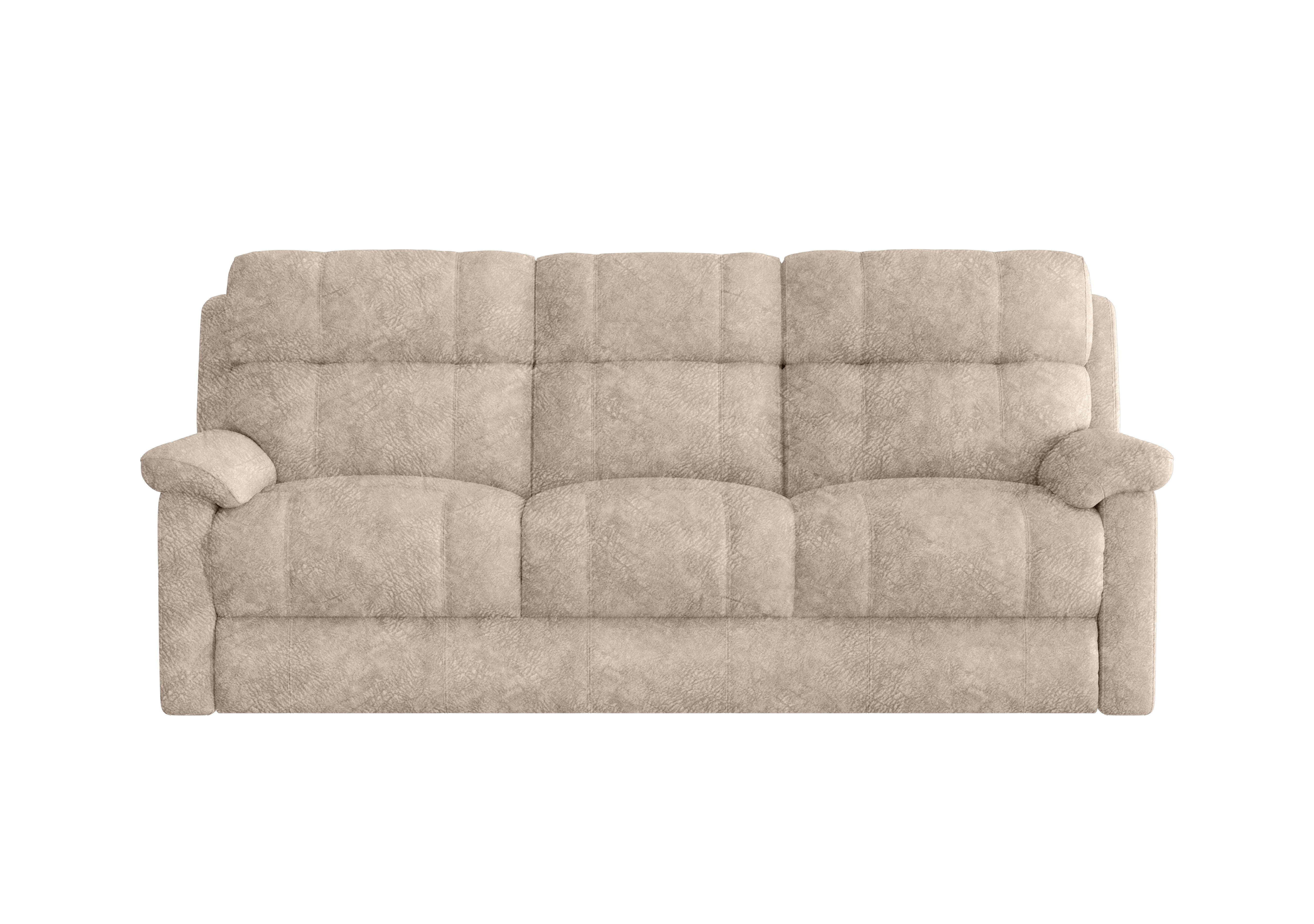 Relax Station Komodo 3 Seater Fabric Sofa in Bfa-Bnn-R26 Fv2 Cream on Furniture Village