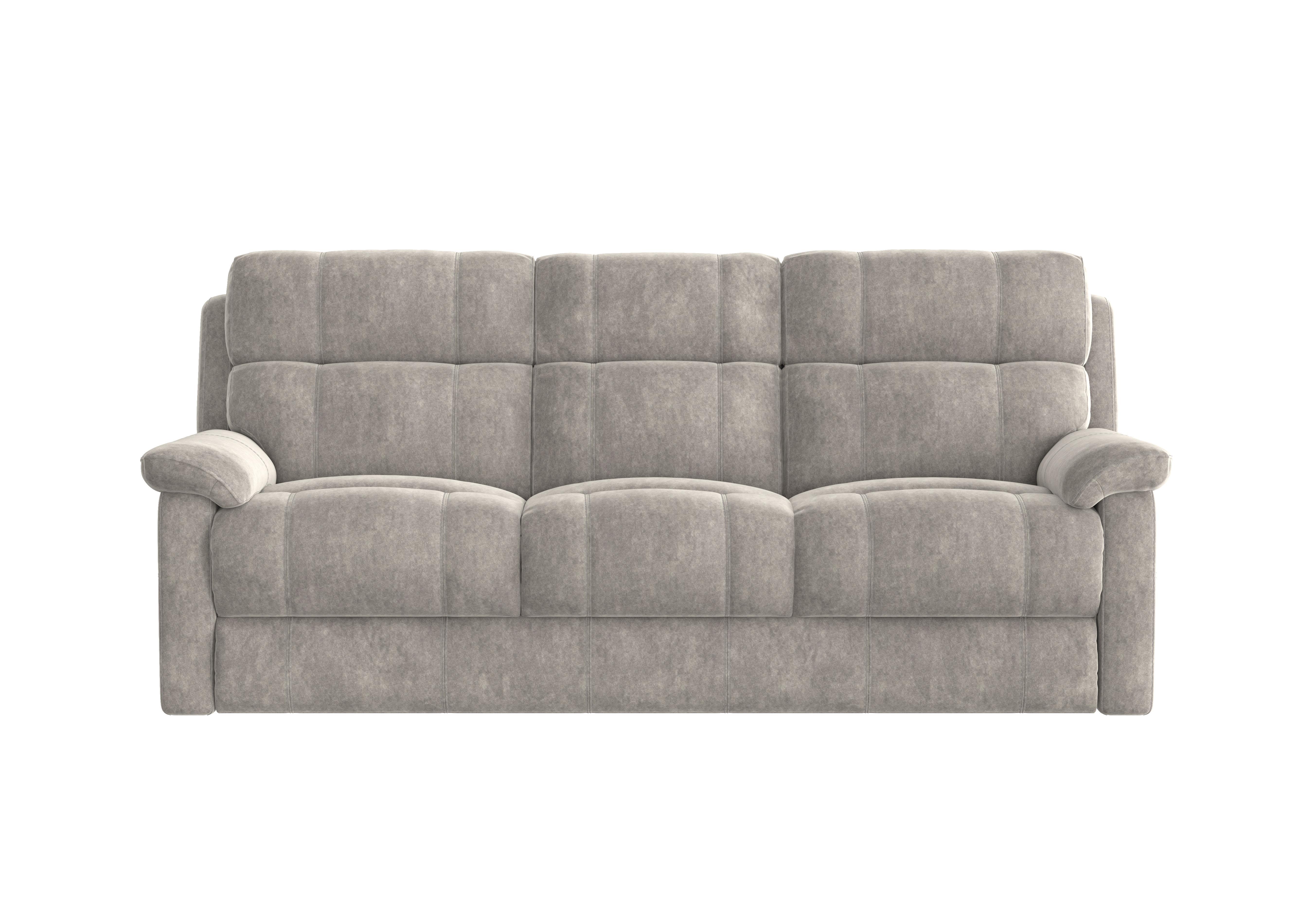 Relax Station Komodo 3 Seater Fabric Sofa in Bfa-Bnn-R28 Fv3 Grey on Furniture Village