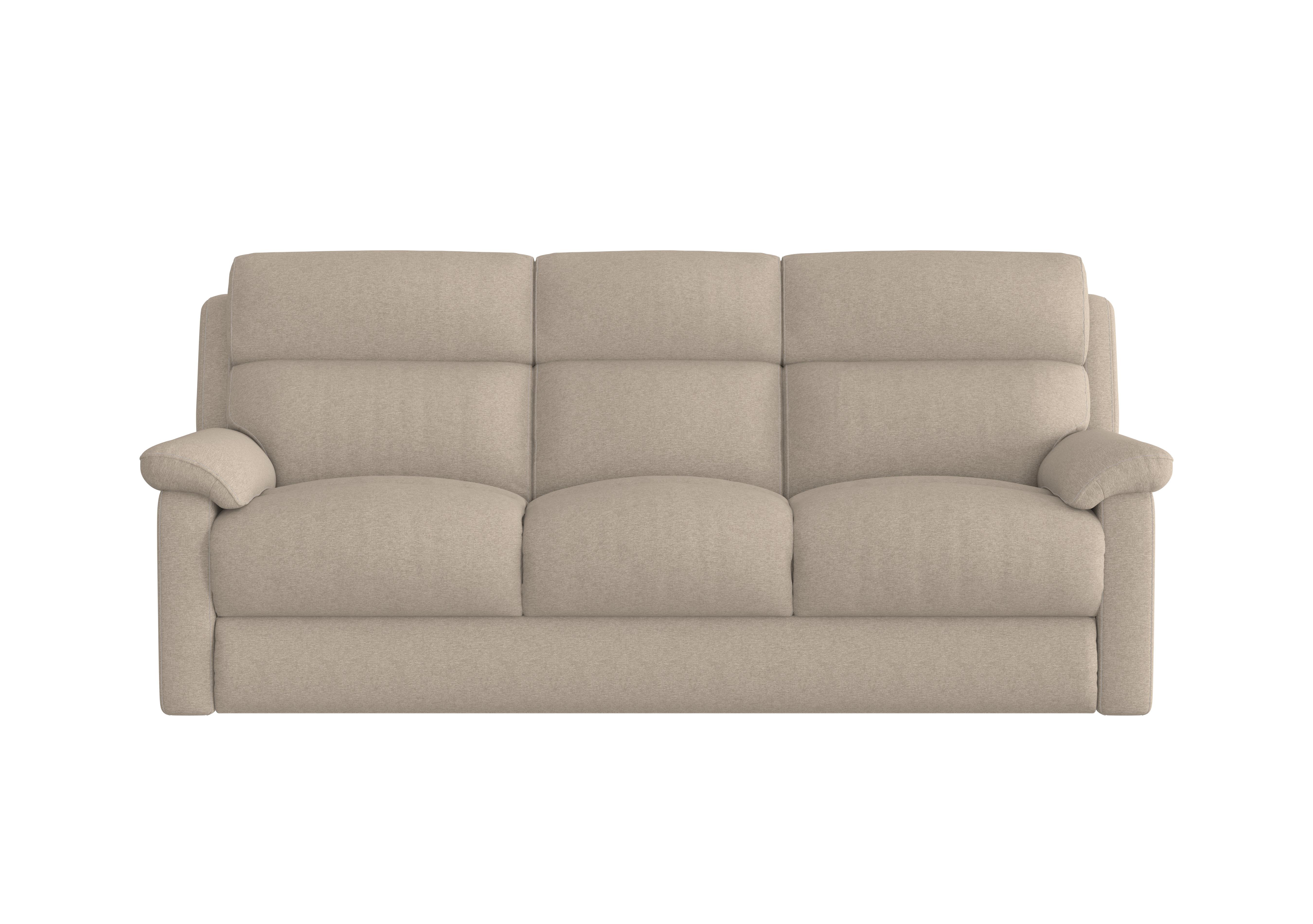 Relax Station Komodo 3 Seater Fabric Sofa in Fab-Ska-R28 Beige on Furniture Village