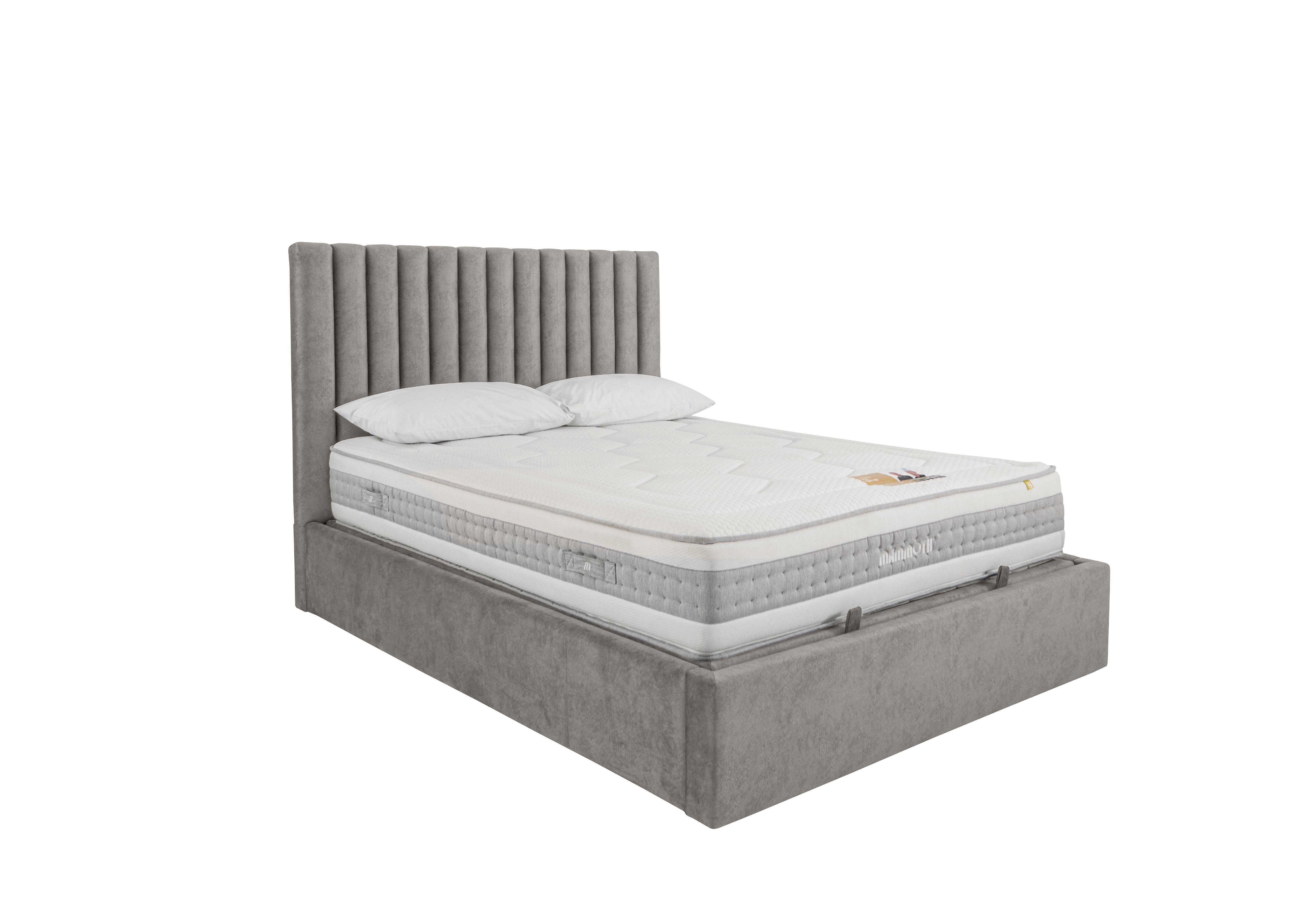 Ramos Ottoman Bedframe in Dapple Silver on Furniture Village