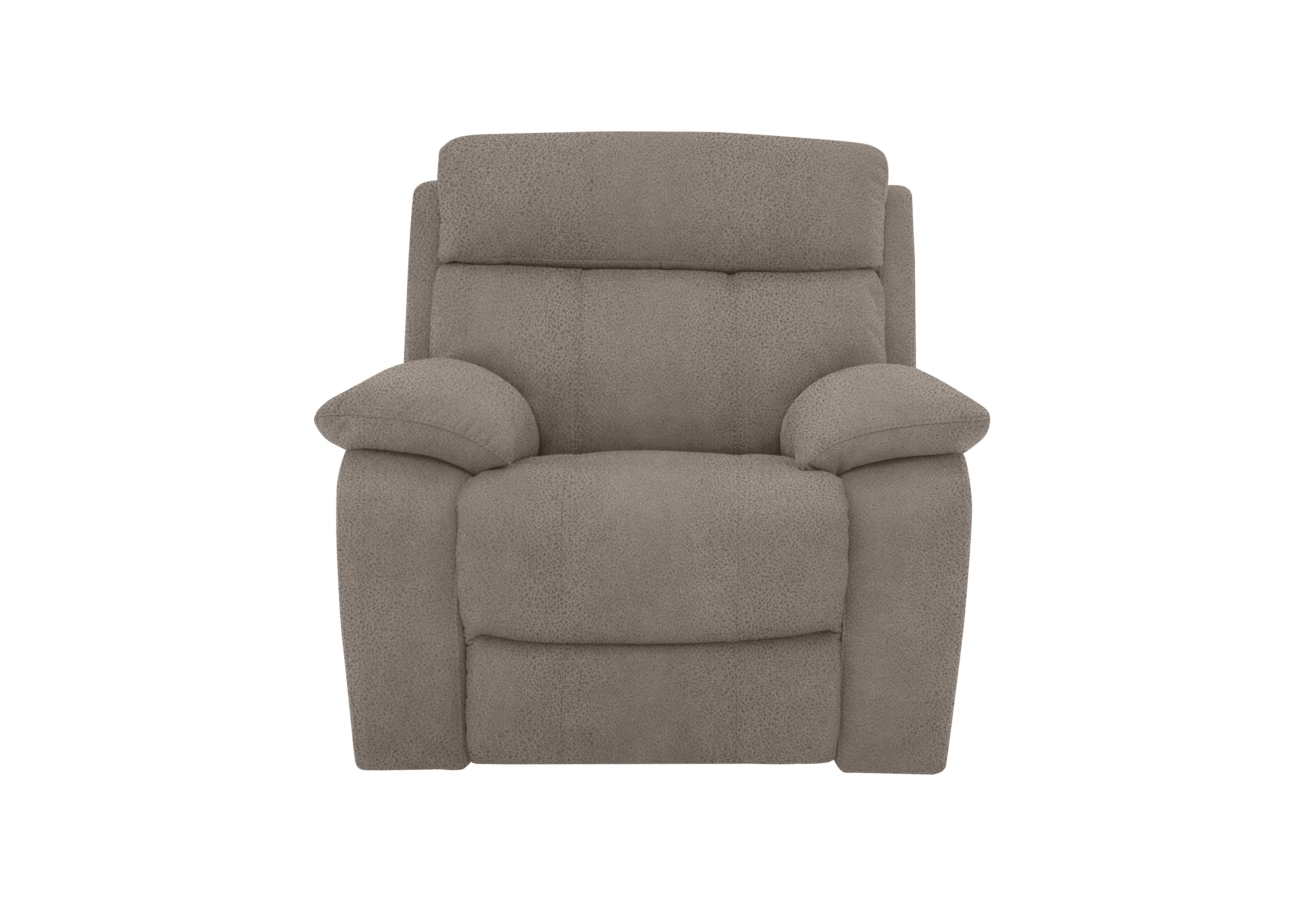 Moreno Fabric Power Recliner Armchair with Power Headrest in Bfa-Blj-R946 Silver on Furniture Village