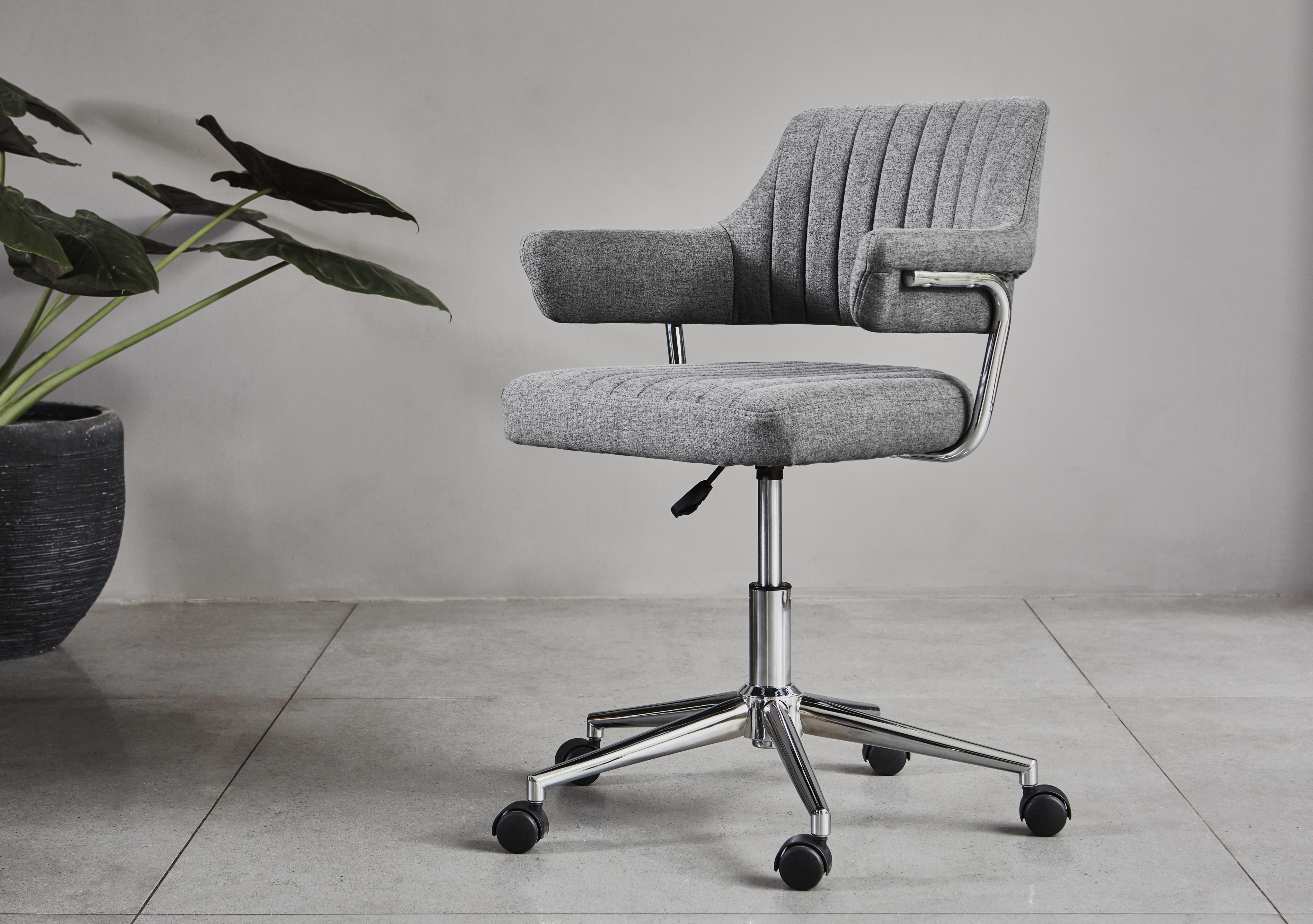 Blaire Swivel Office Chair in  on Furniture Village