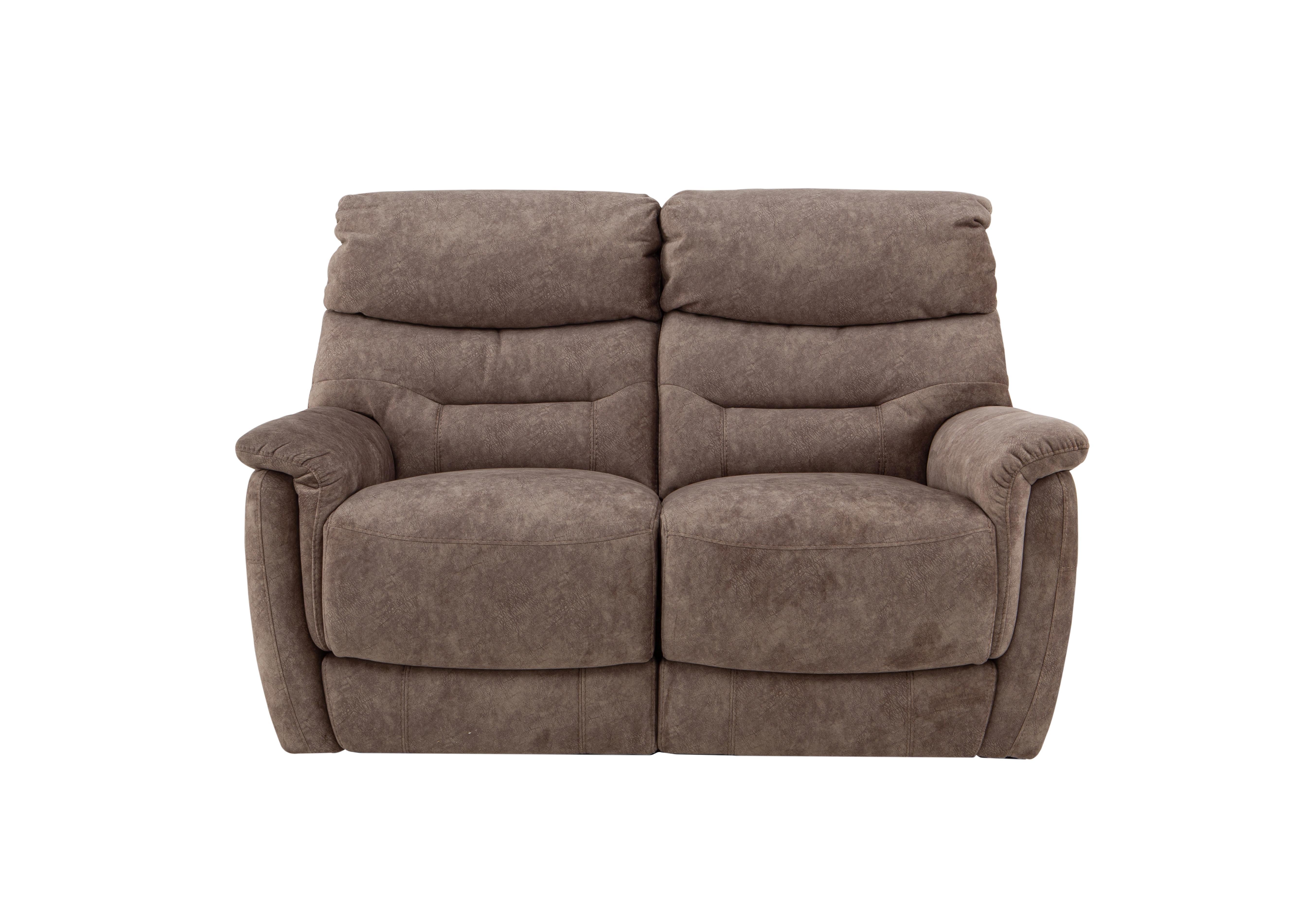 Chicago 2 Seater Fabric Sofa in Bfa-Bnn-R29 Mink on Furniture Village
