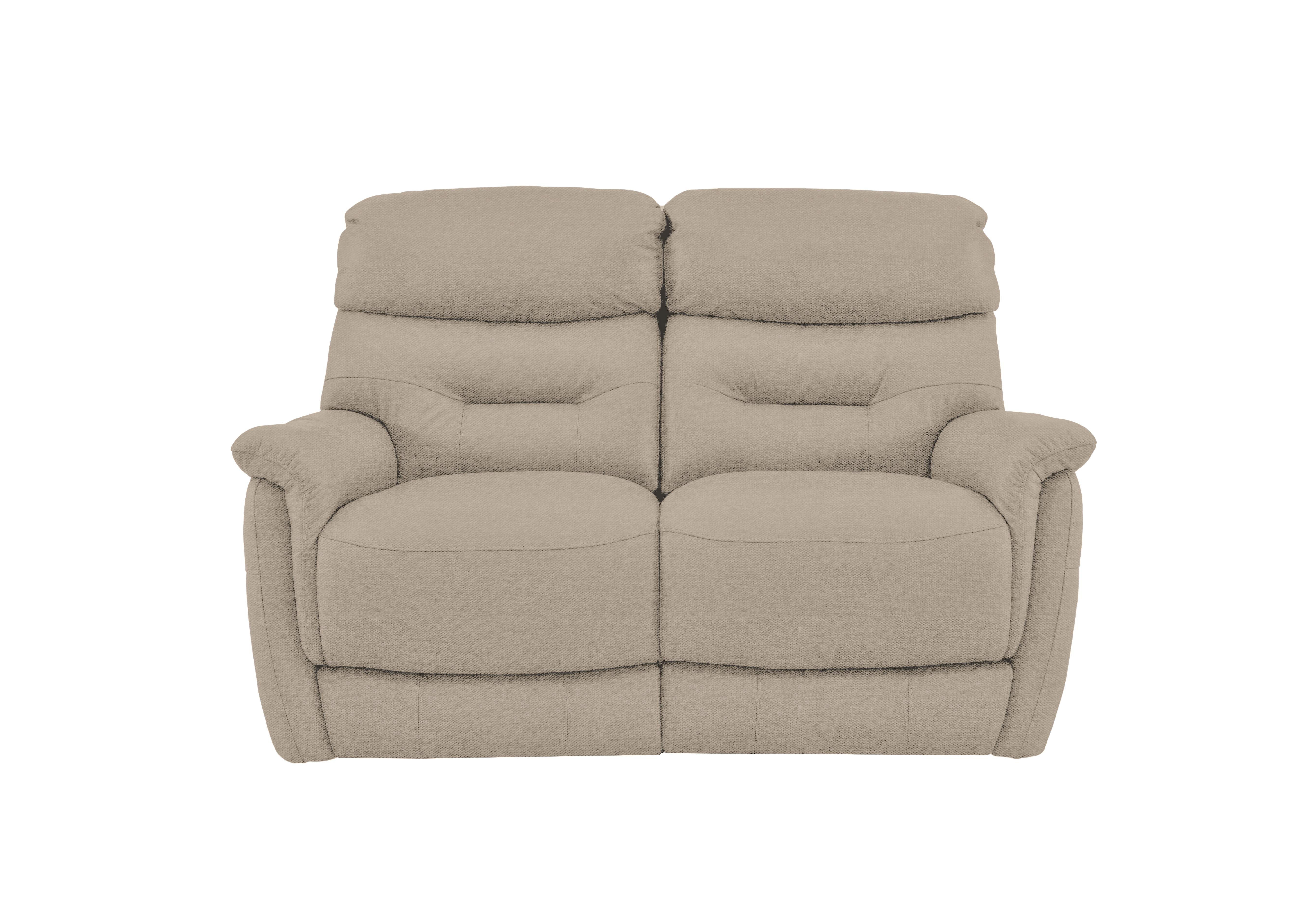 Chicago 2 Seater Fabric Sofa in Fab-Ska-R28 Beige on Furniture Village