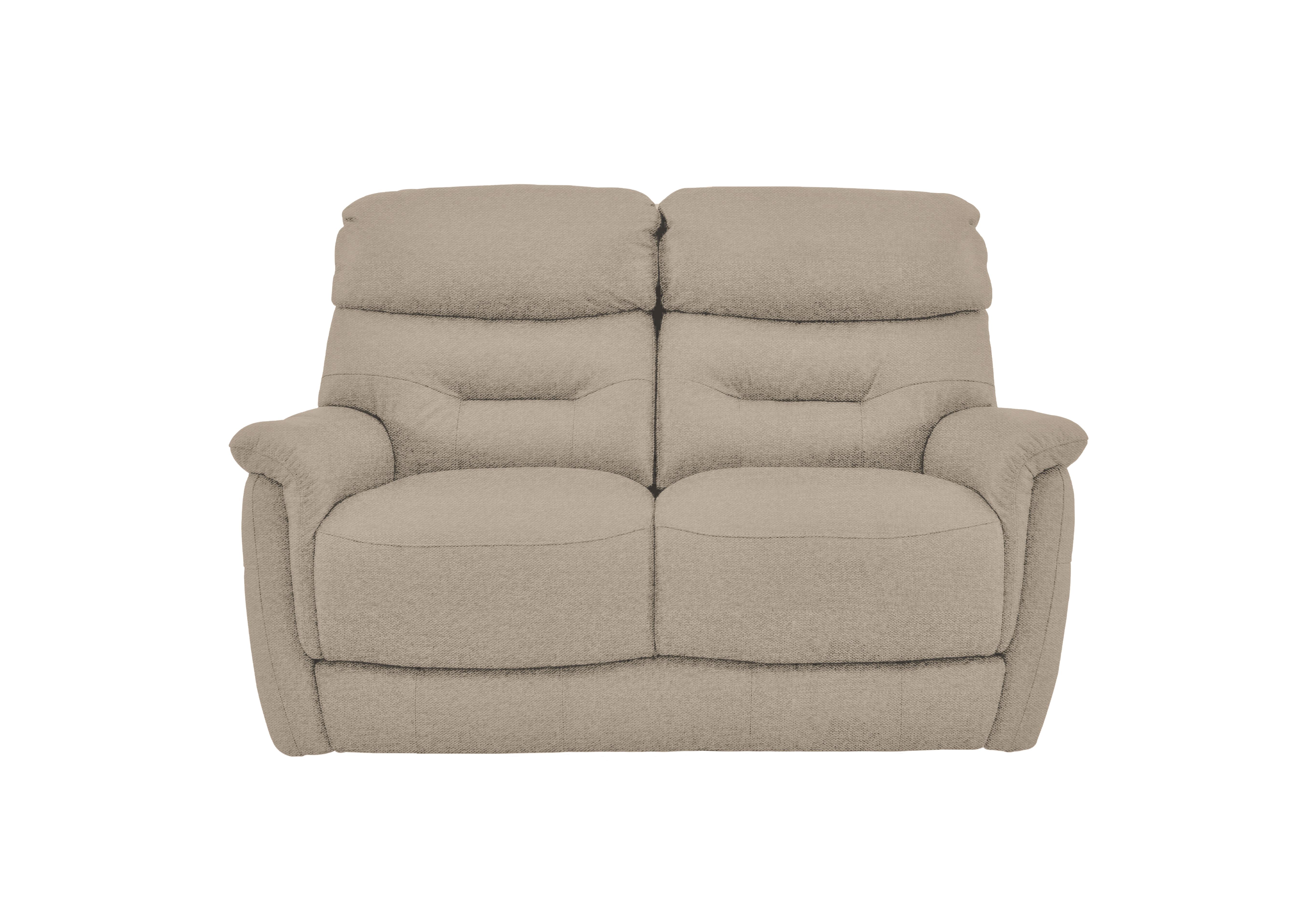Chicago 2 Seater Fabric Sofa in Fab-Ska-R28 Beige on Furniture Village
