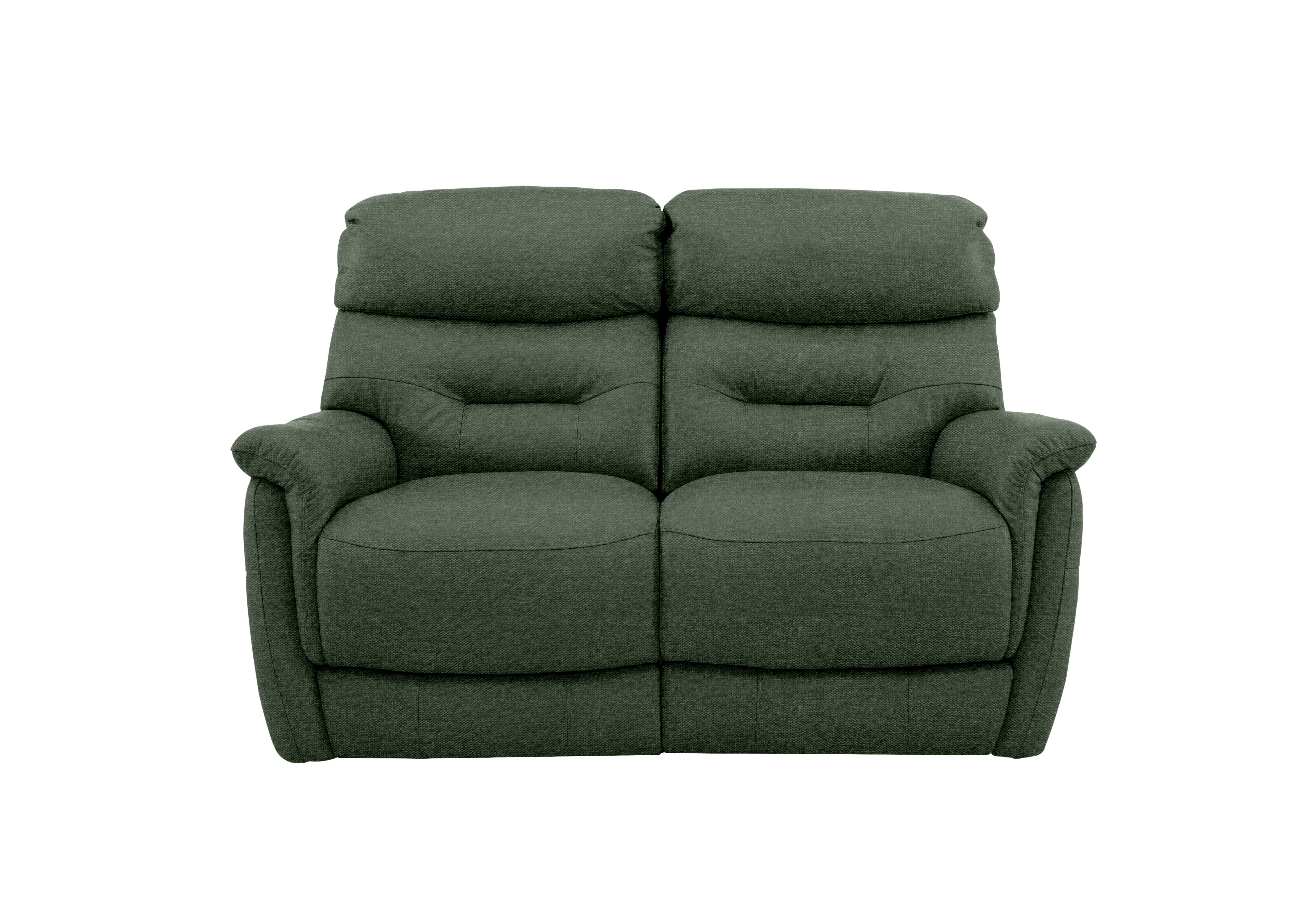 Chicago 2 Seater Fabric Sofa in Fab-Ska-R48 Moss Green on Furniture Village