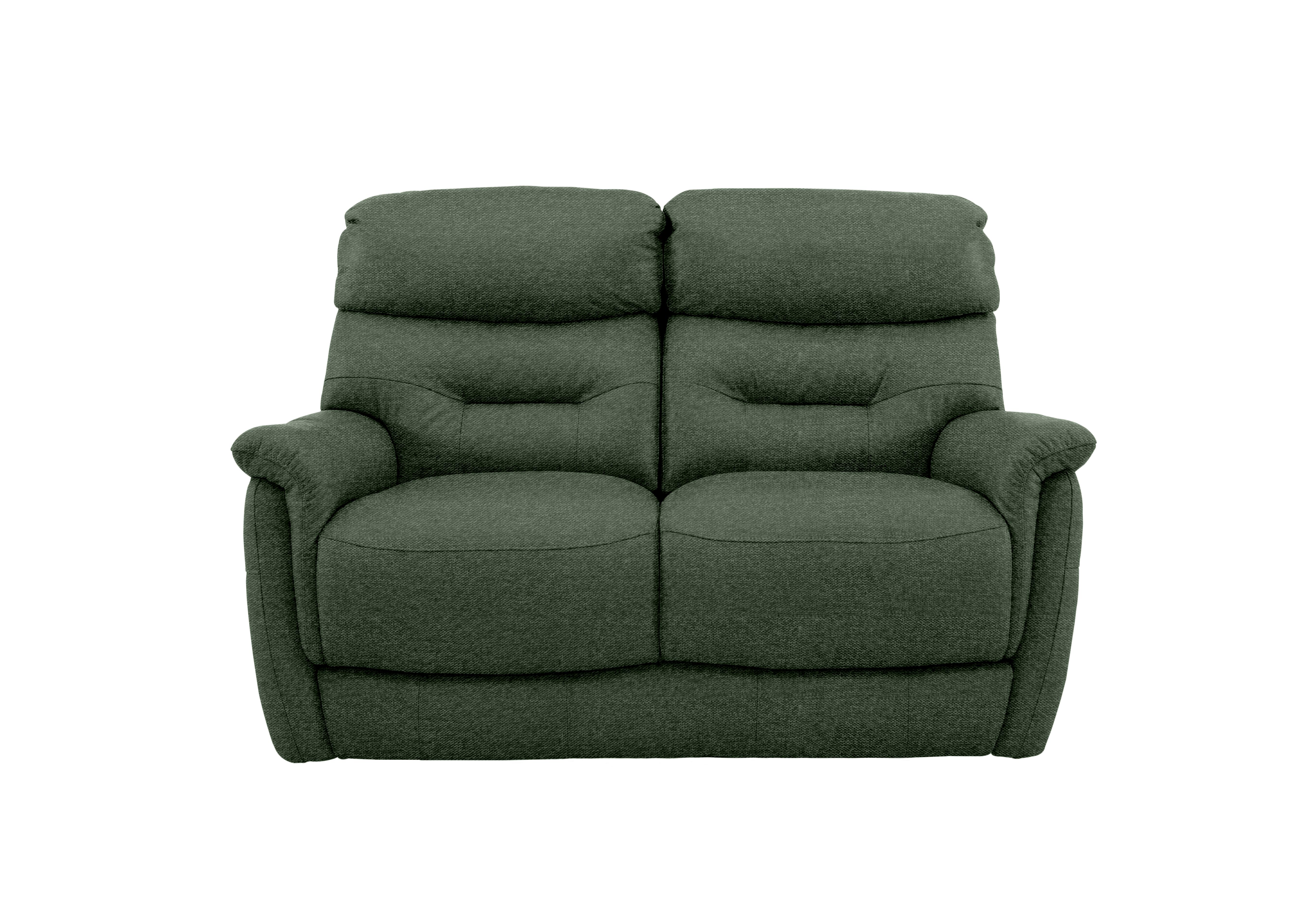 Chicago 2 Seater Fabric Sofa in Fab-Ska-R48 Moss Green on Furniture Village