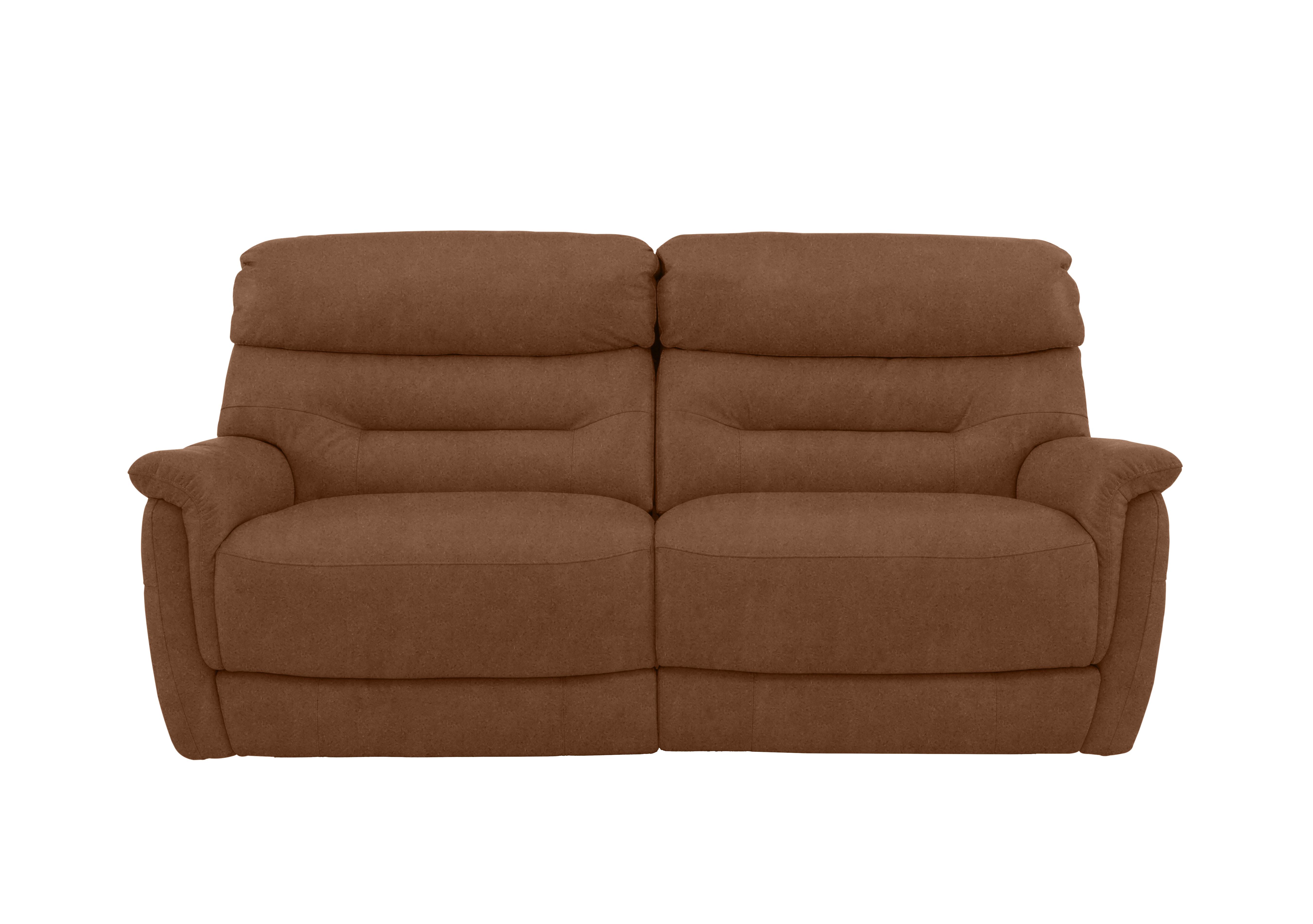 Chicago 3 Seater Fabric Sofa in Bfa-Blj-R05 Hazelnut on Furniture Village