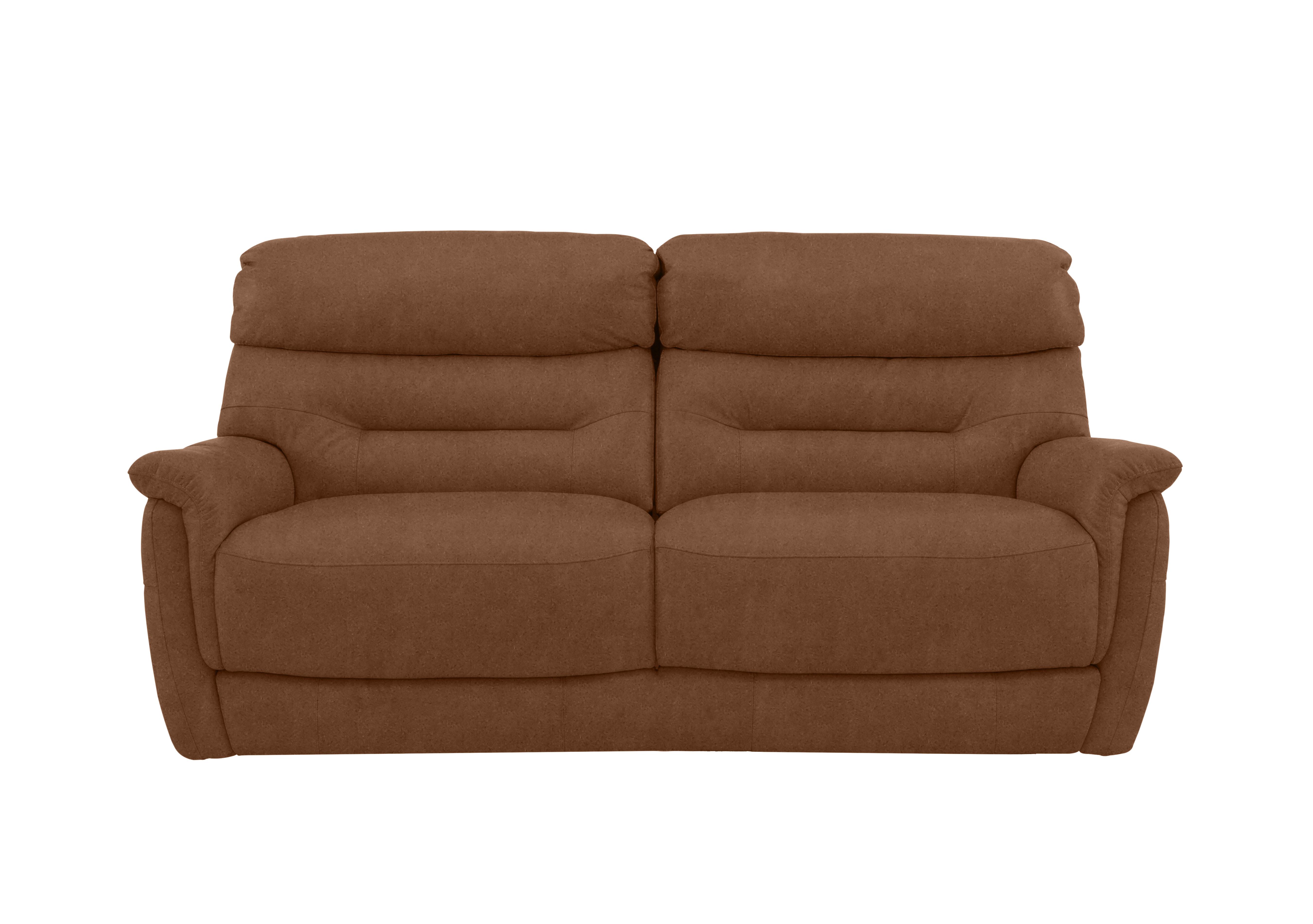 Chicago 3 Seater Fabric Sofa in Bfa-Blj-R05 Hazelnut on Furniture Village