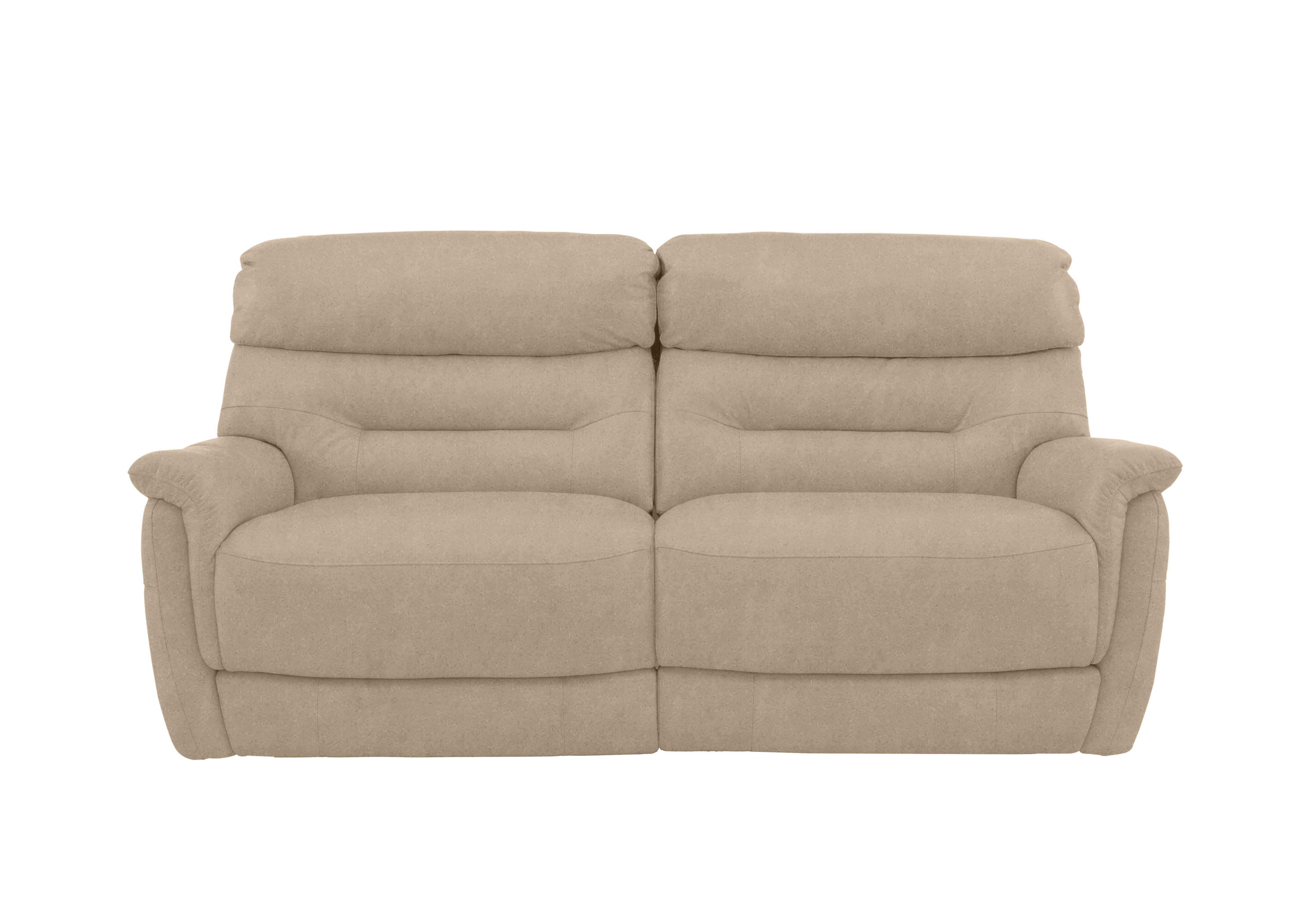 Chicago 3 Seater Fabric Sofa in Bfa-Blj-R20 Bisque on Furniture Village