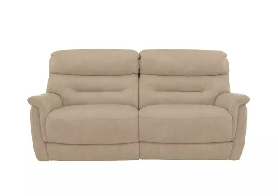 Chicago 3 Seater Fabric Battery Recliner Sofa Furniture Village