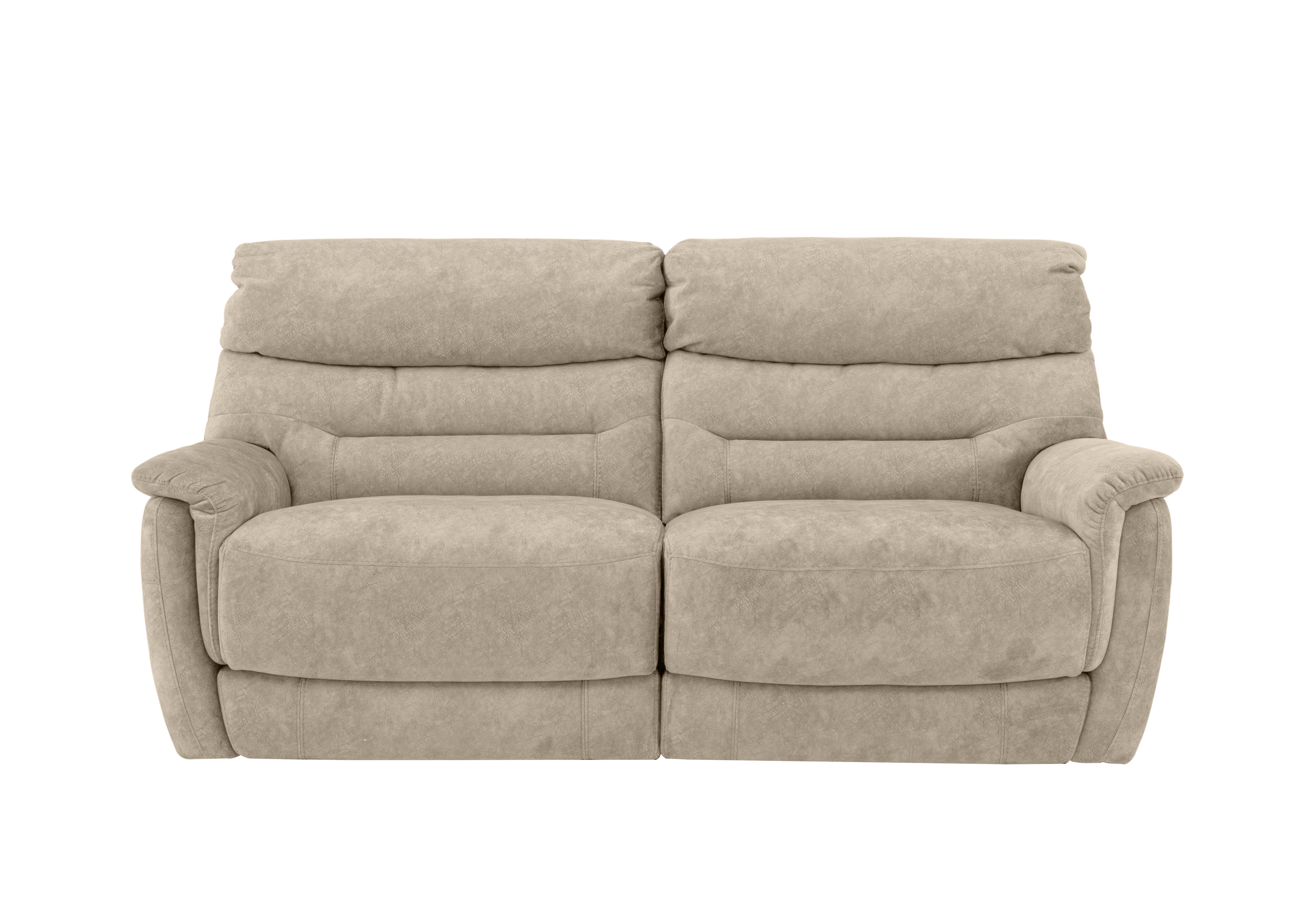 Chicago 3 Seater Fabric Sofa in Bfa-Bnn-R26 Cream on Furniture Village