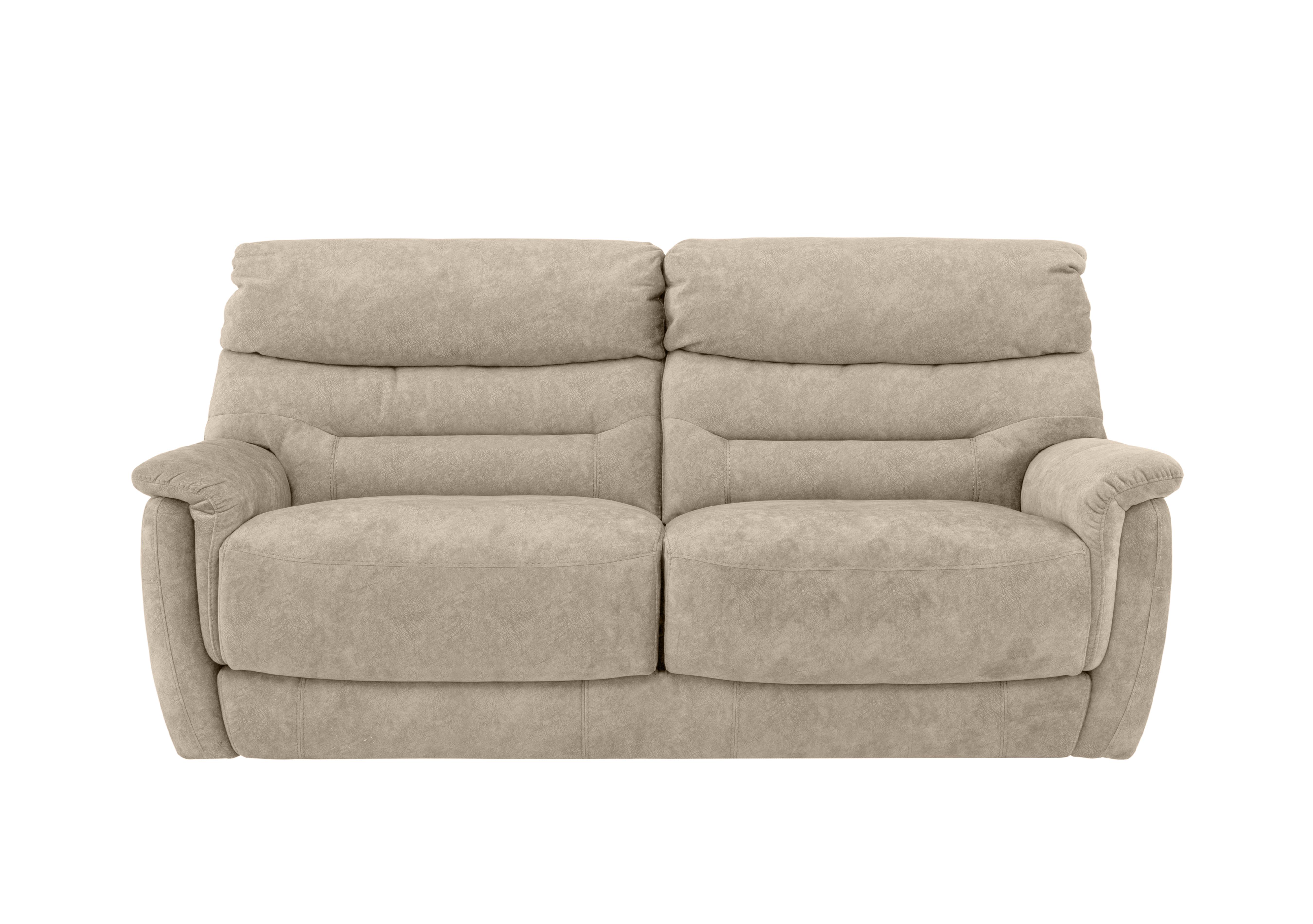 Chicago 3 Seater Fabric Sofa in Bfa-Bnn-R26 Cream on Furniture Village