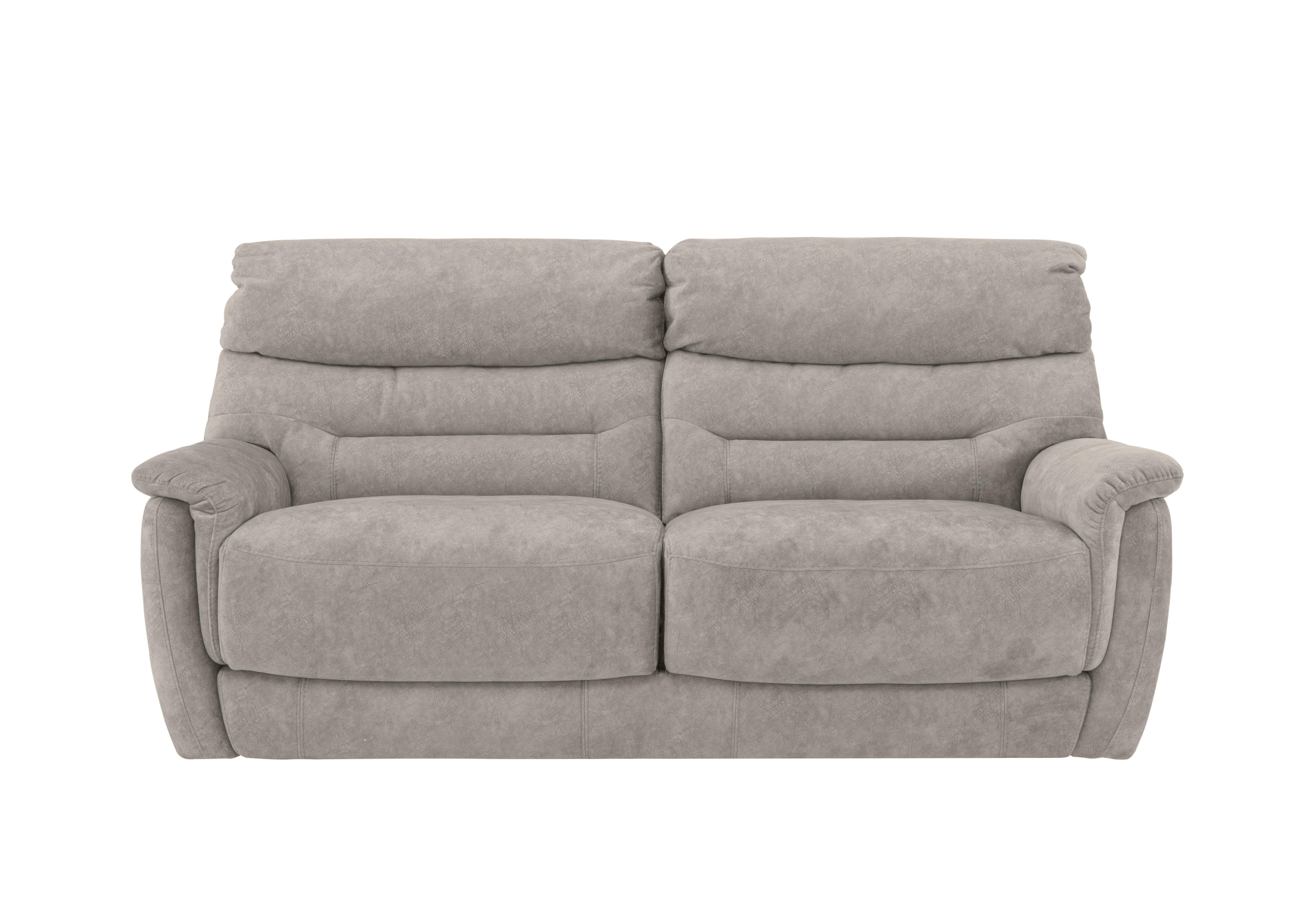 Chicago 3 Seater Fabric Sofa in Bfa-Bnn-R28 Grey on Furniture Village