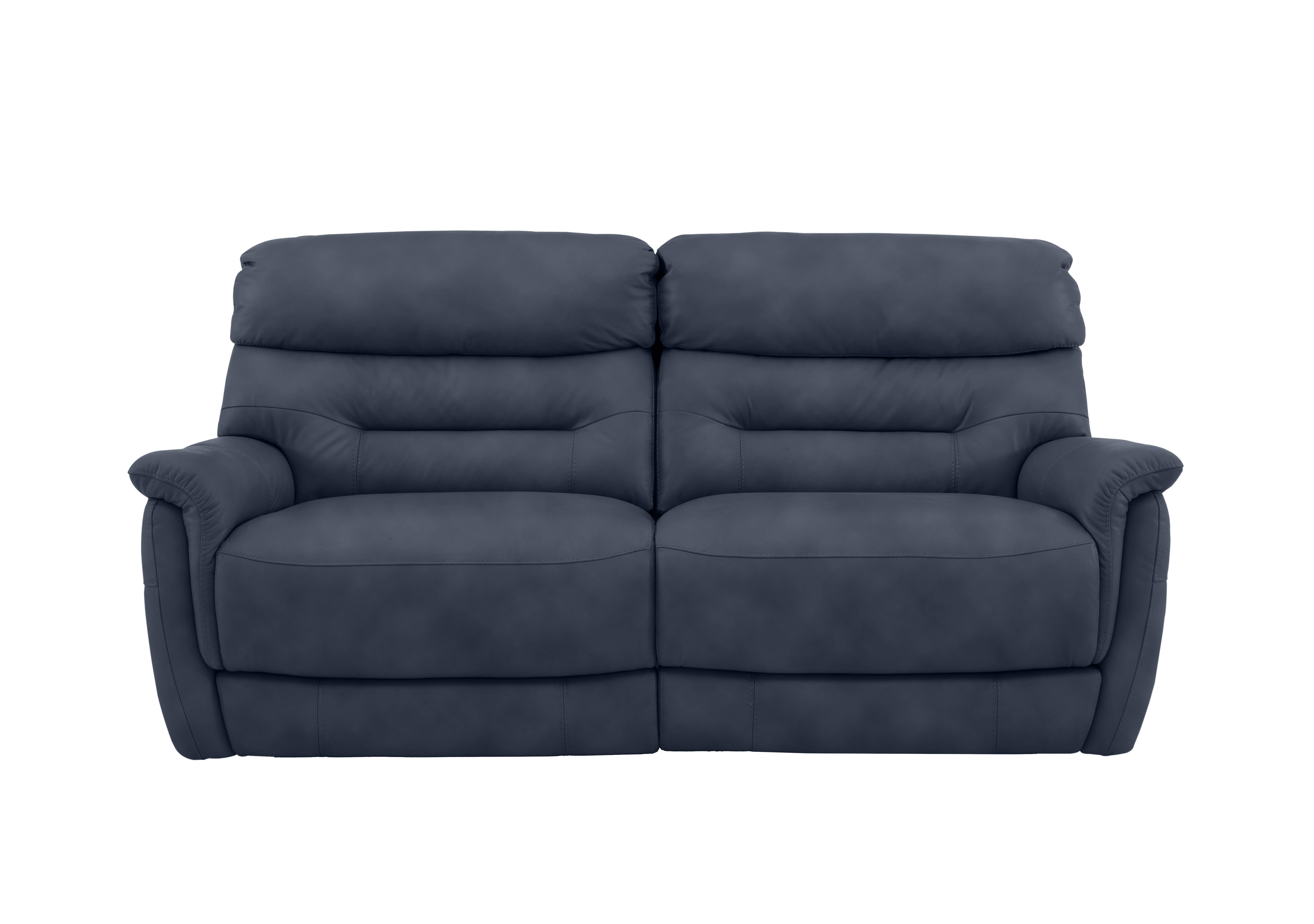 Chicago 3 Seater Fabric Sofa in Bfa-Ori-R23 Blue on Furniture Village