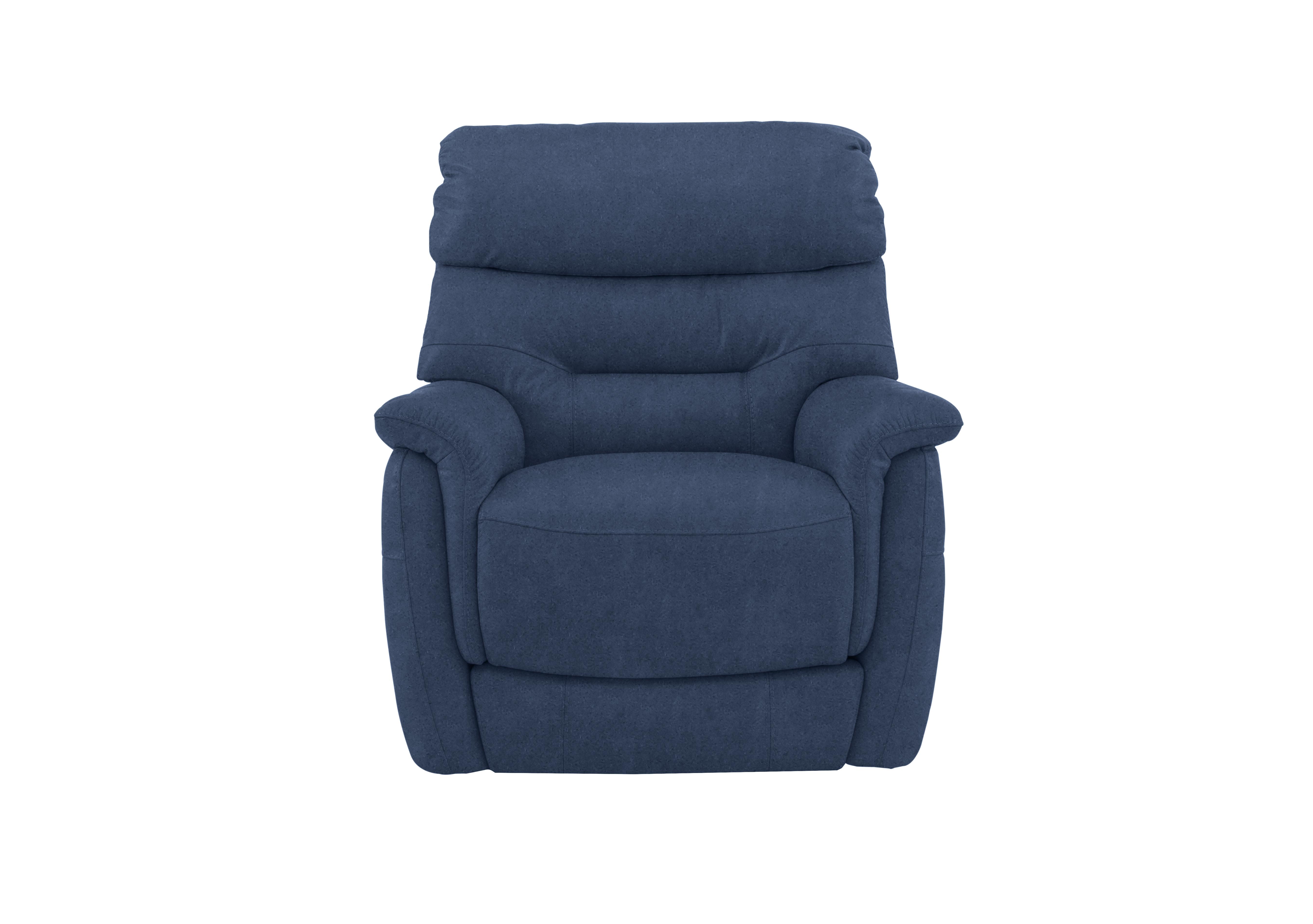Chicago Fabric Armchair in Bfa-Blj-R10 Blue on Furniture Village